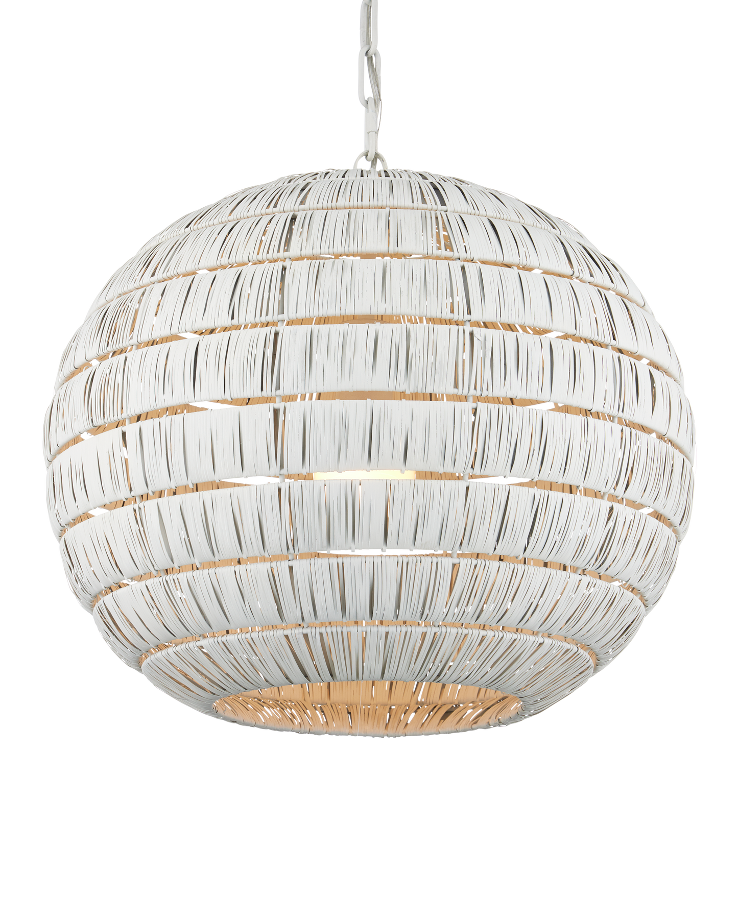 Panopolis White Pendant.