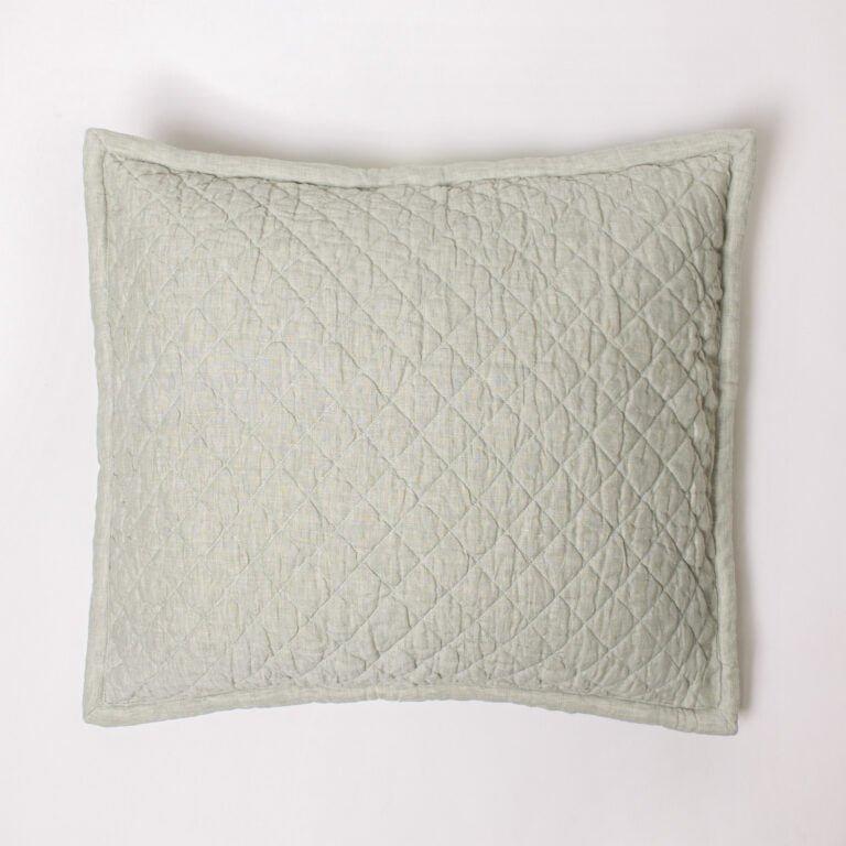 Dale Linen Bedding - Sea Glass.