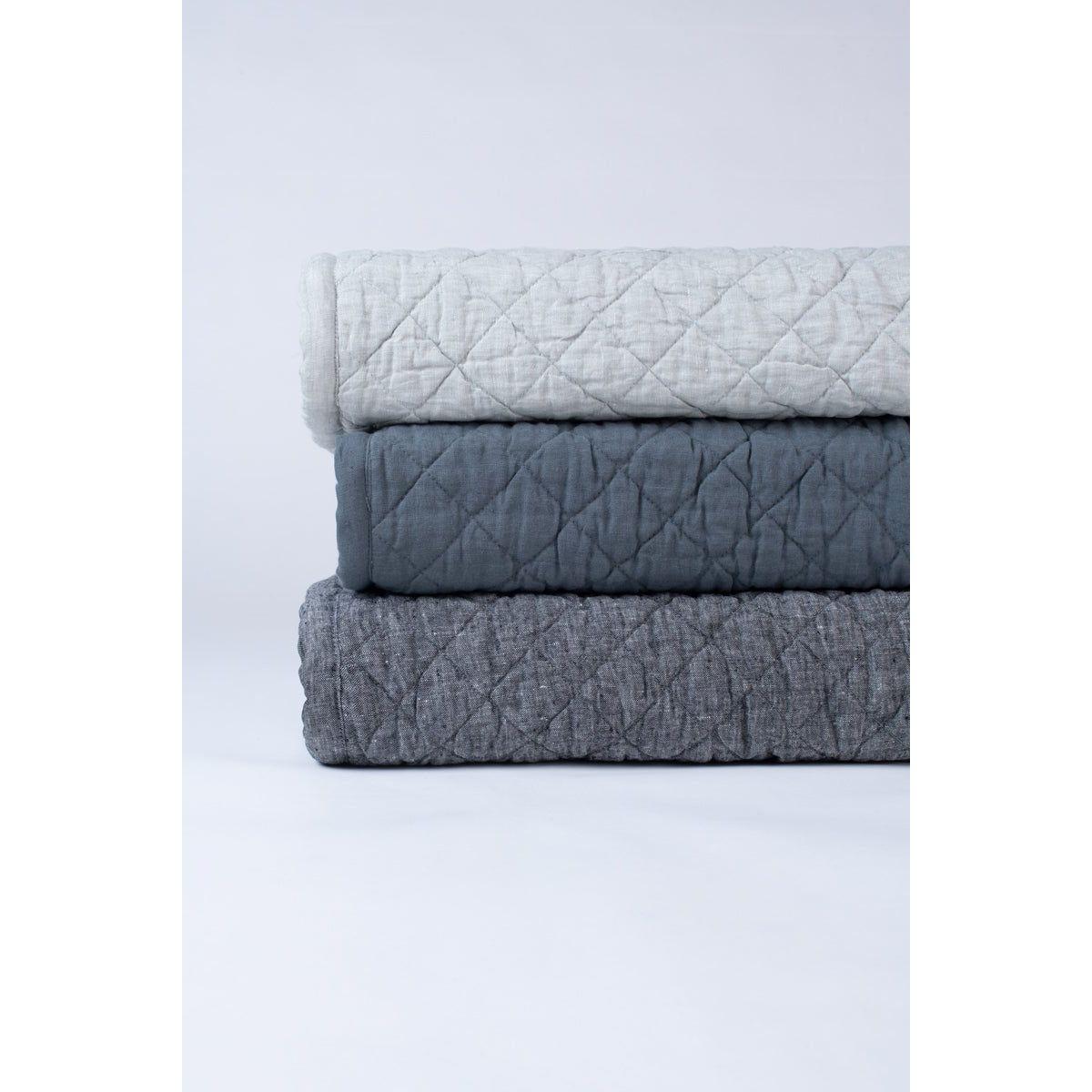 Dale Linen Bedding - Sea Glass.