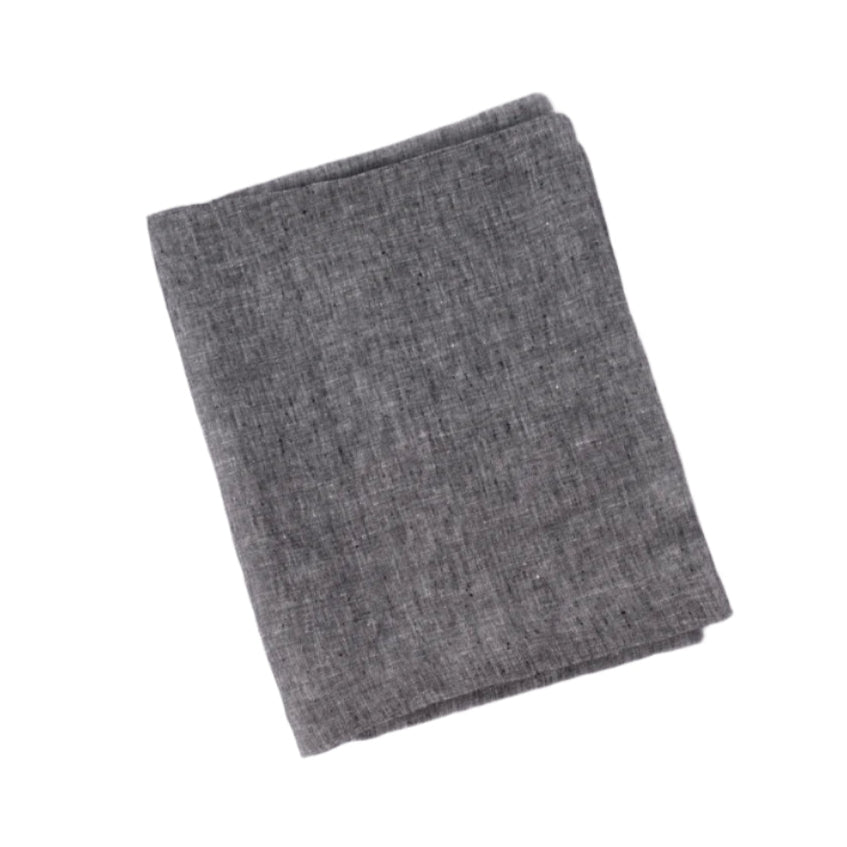 Damara Asphalt Duvet Cover - King.