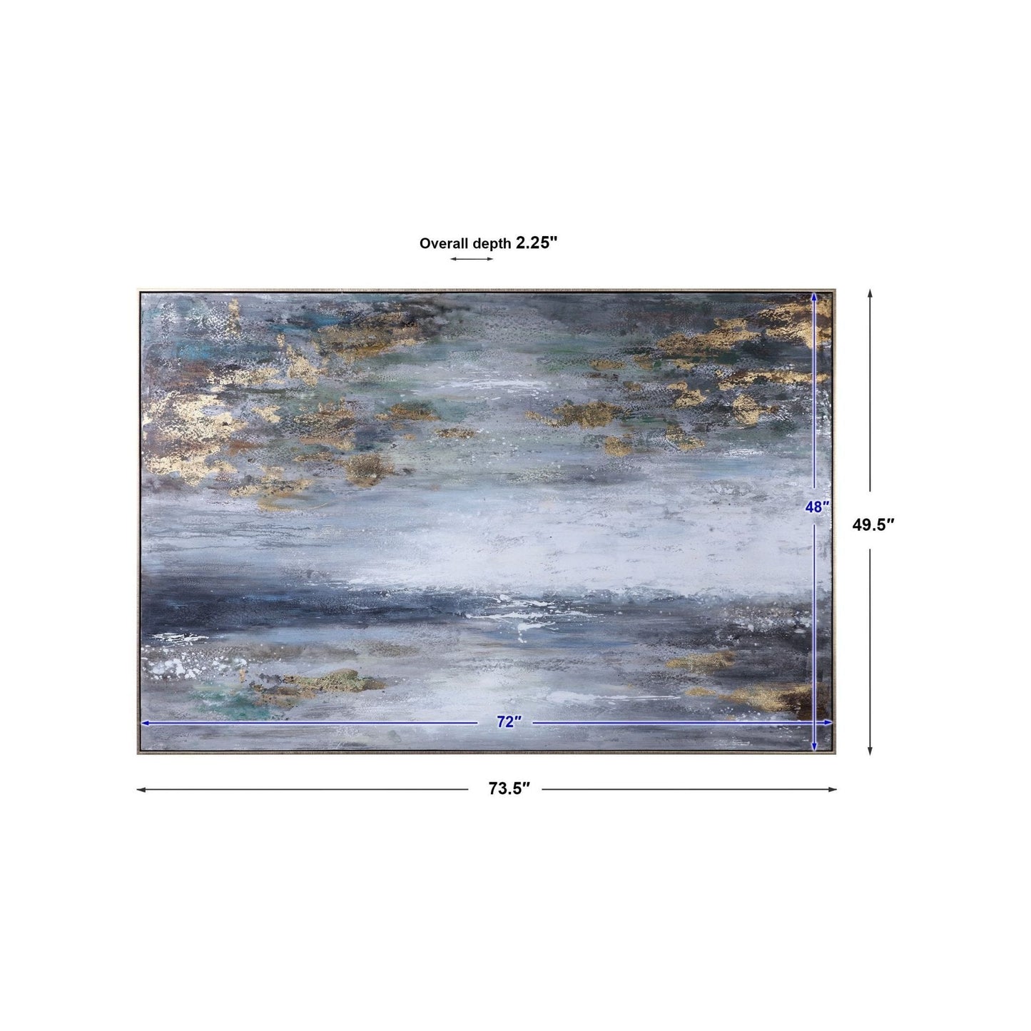 Dawn To Dusk Hand Painted Art.