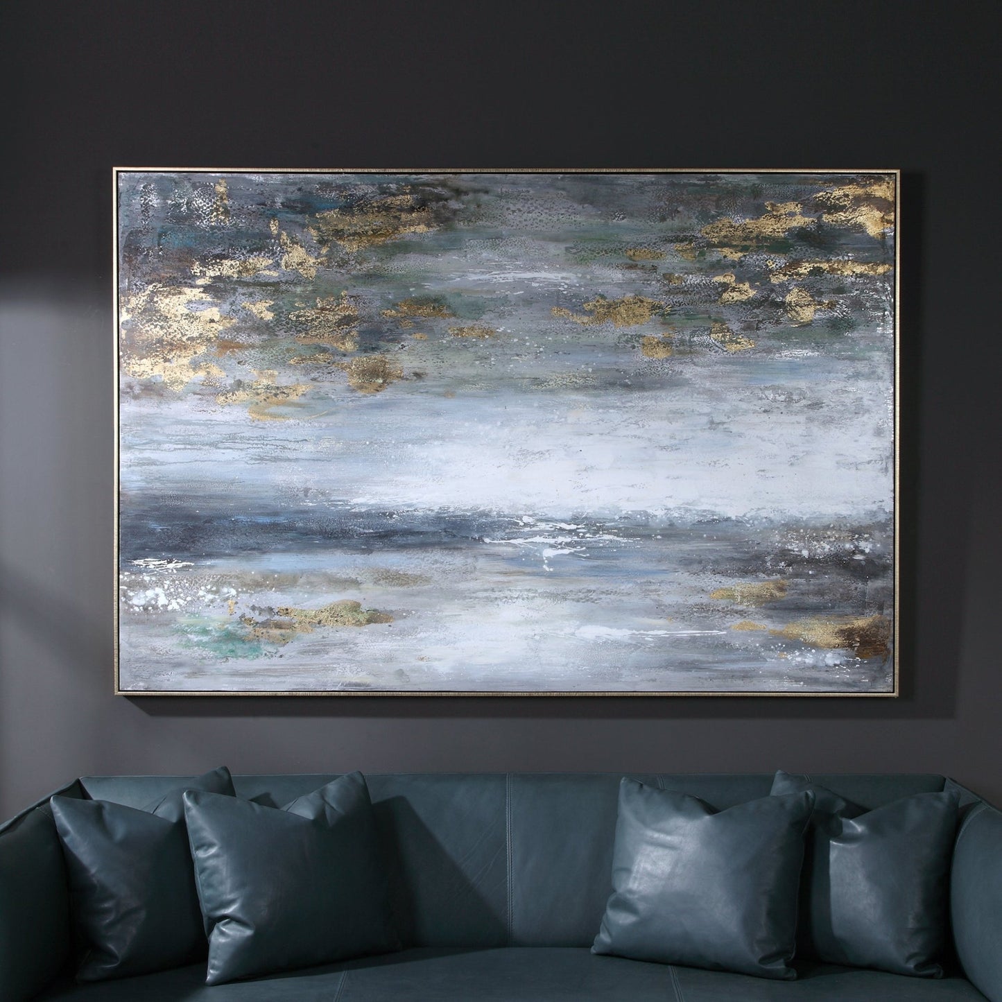 Dawn To Dusk Hand Painted Art.