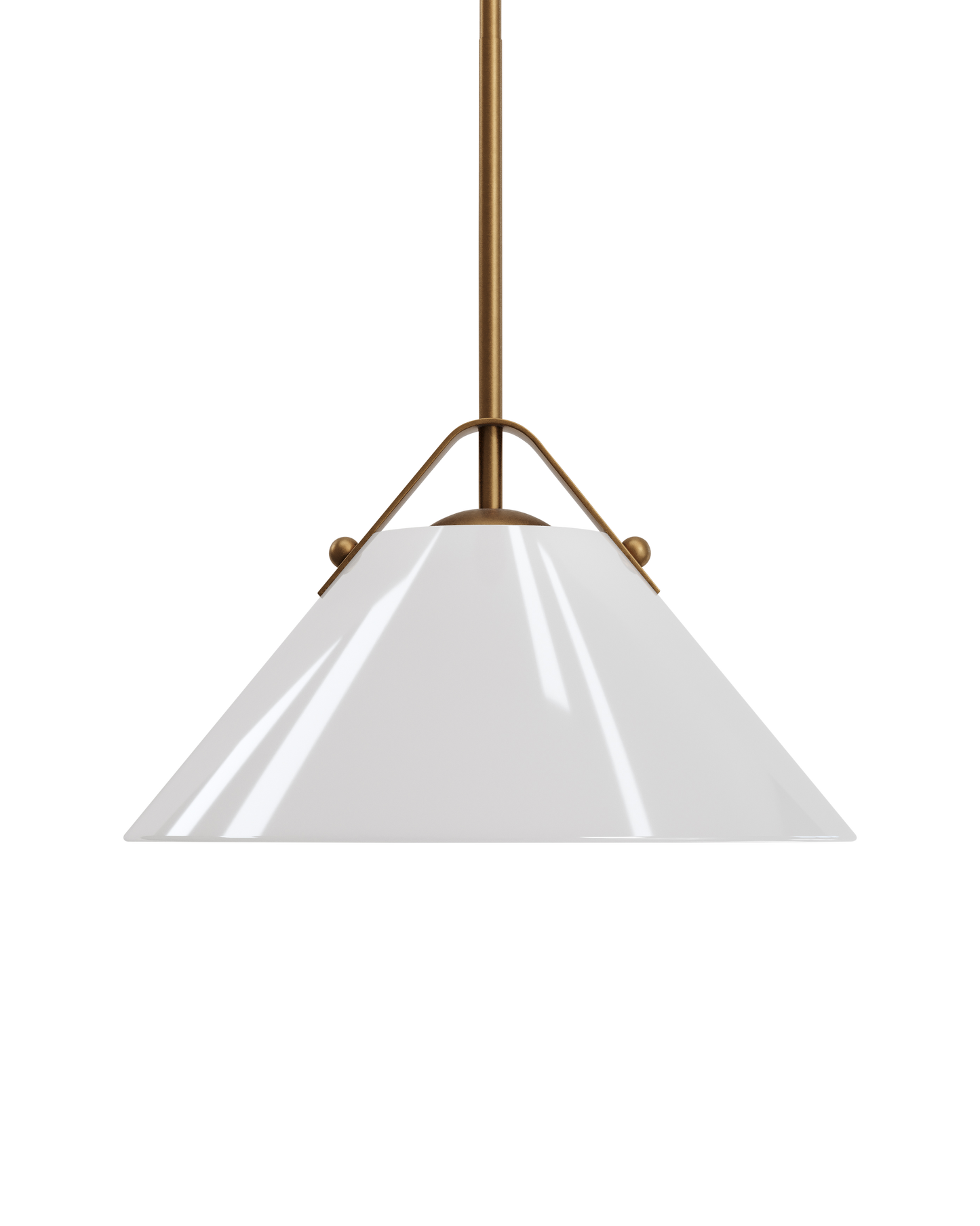 Bronwen Brass Pendant.