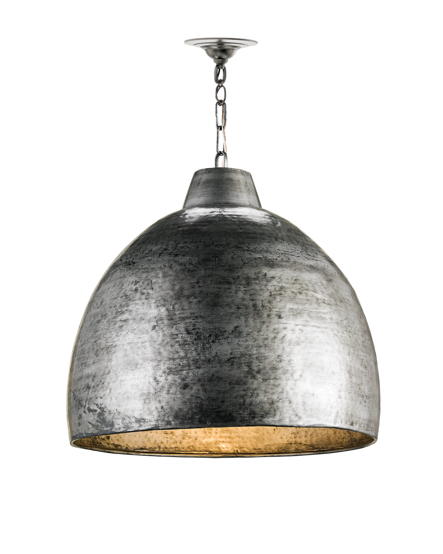 Earthshine Large Steel Pendant.