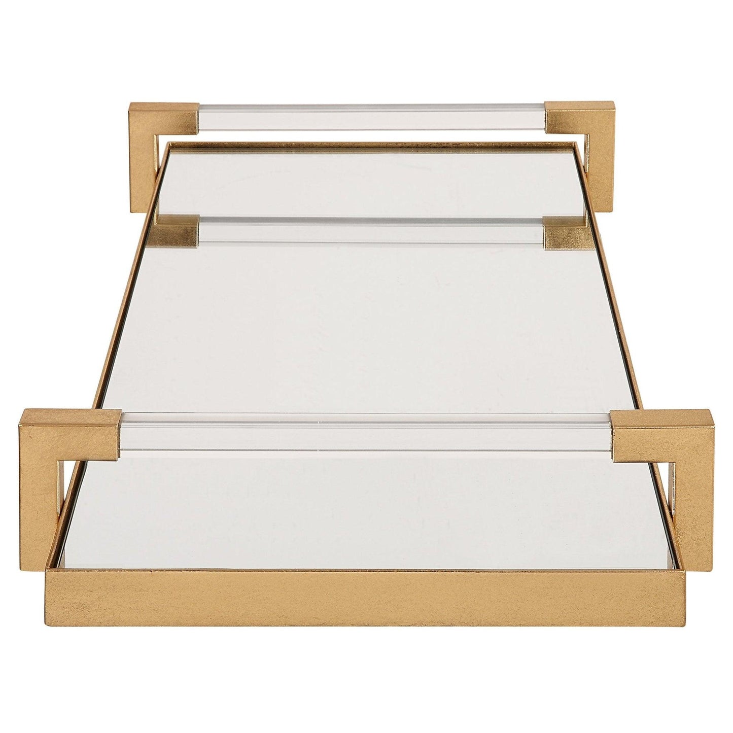 Deki Gold Mirrored Tray.