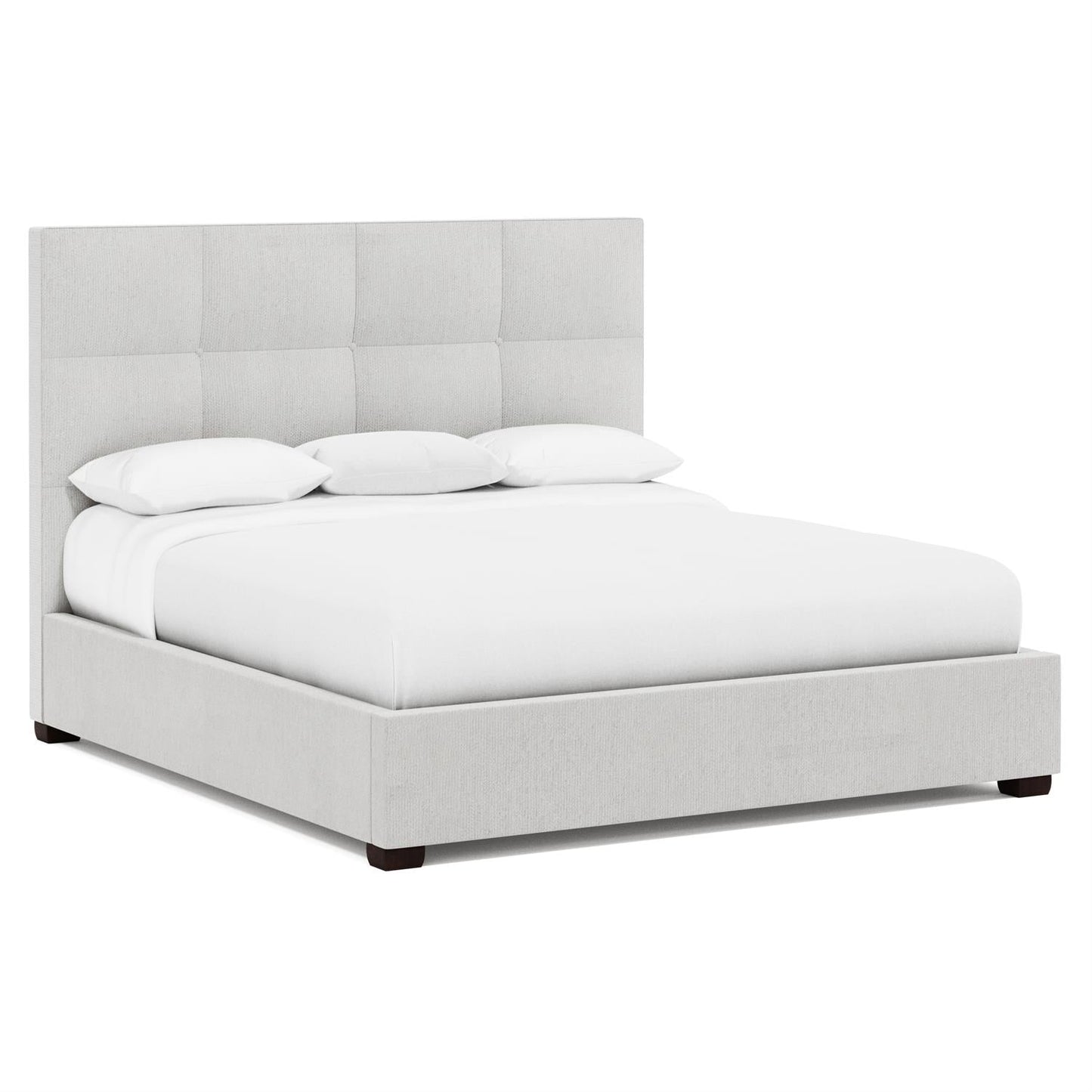 Derrick Fabric Panel King Bed – Custom.