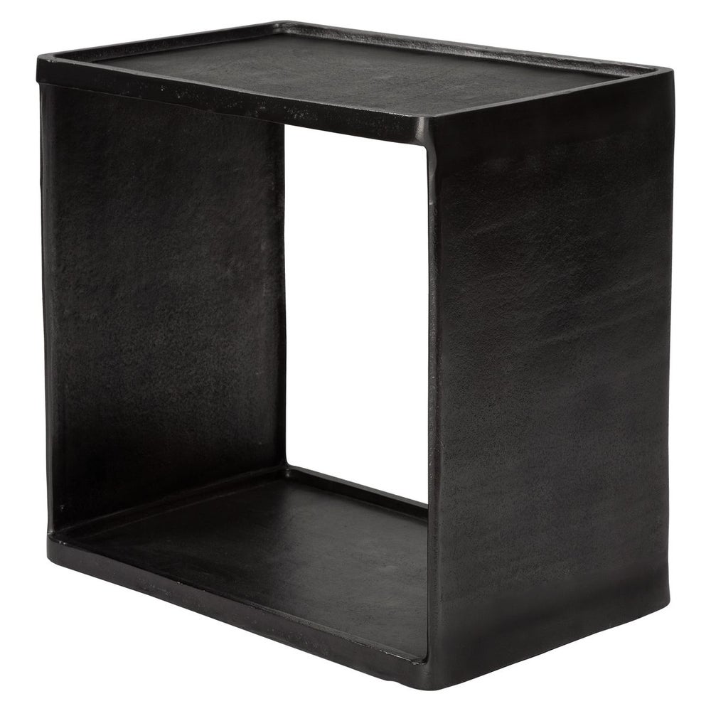 Derwent Side Table - Dark Nickel.