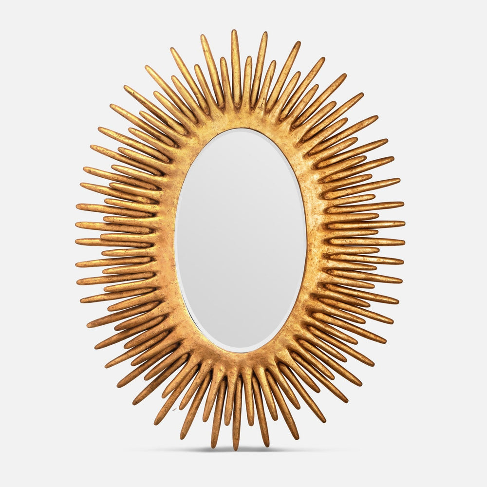 Donatella Oval Mirror 45" W - #shop_name Mirrors