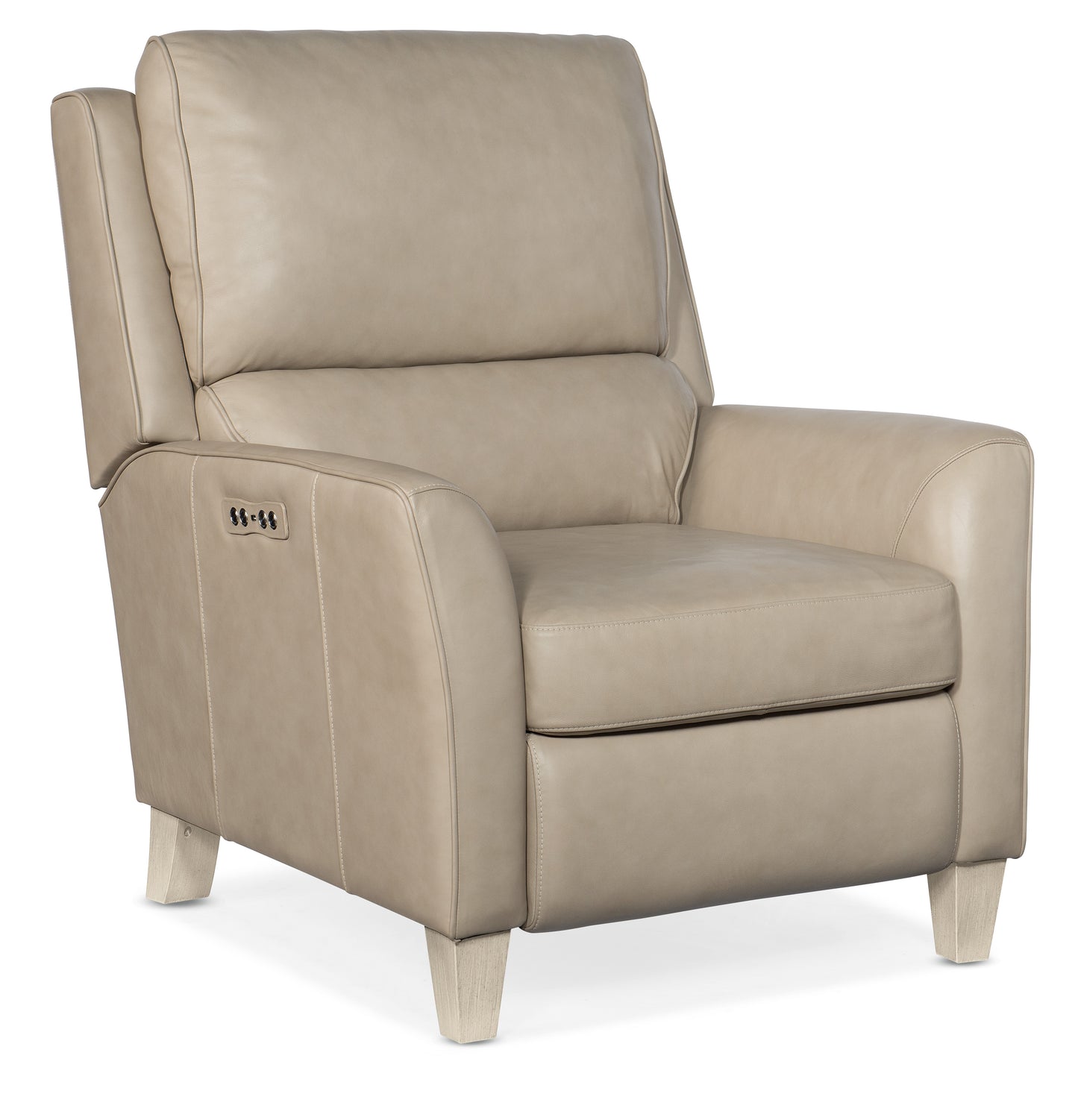 Dunes Power Recliner with Power Headrest - Aline Stone Wash.