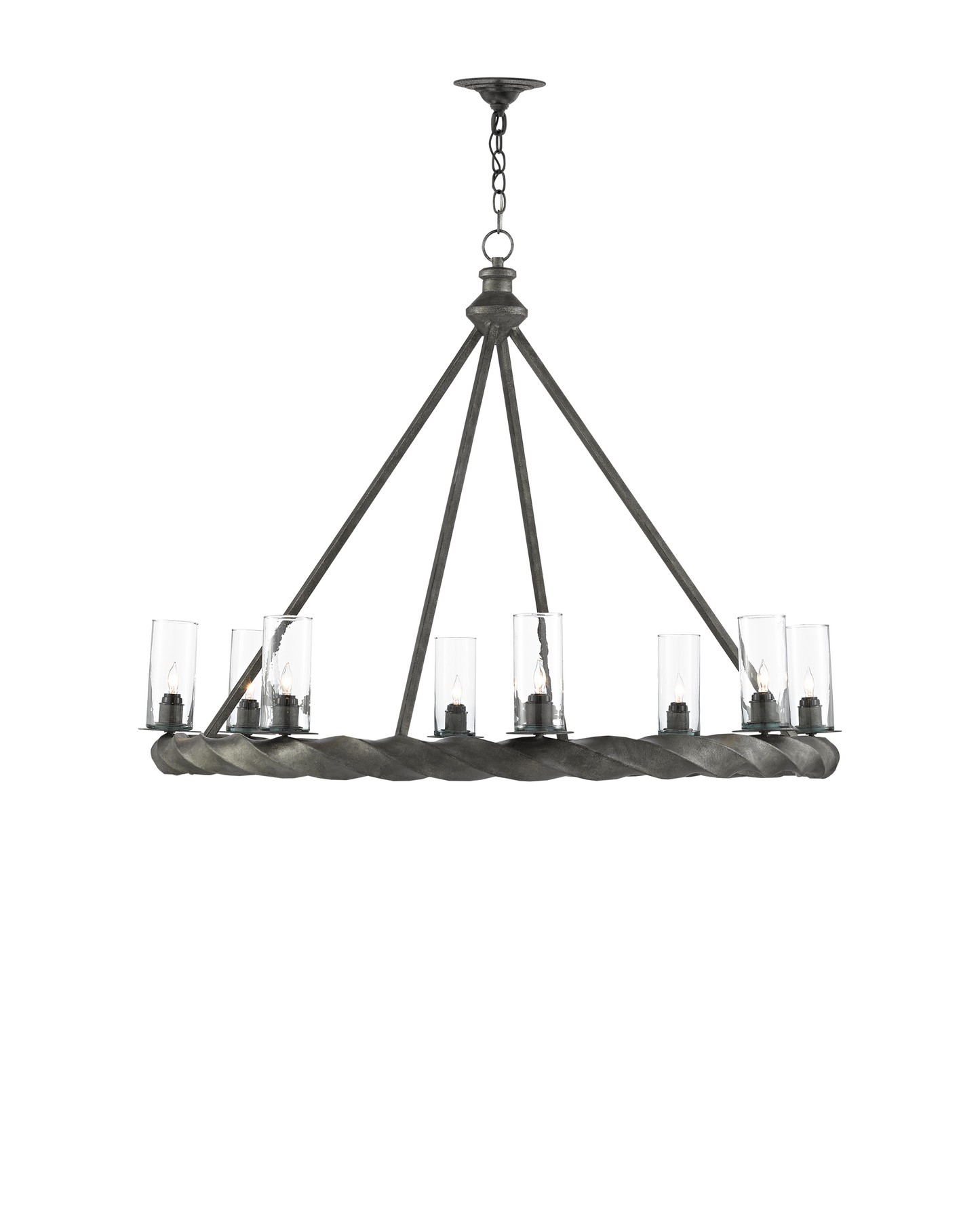 Orson Black Chandelier.