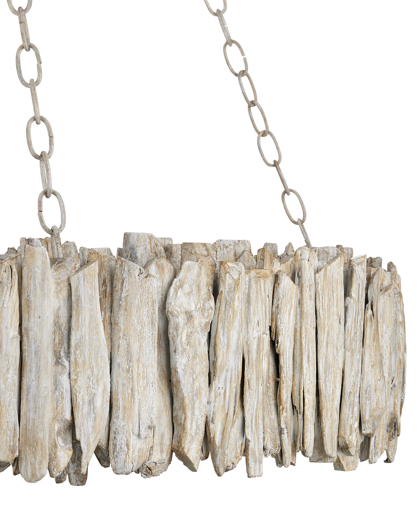 Driftwood Whitewash Ring Chandelier.