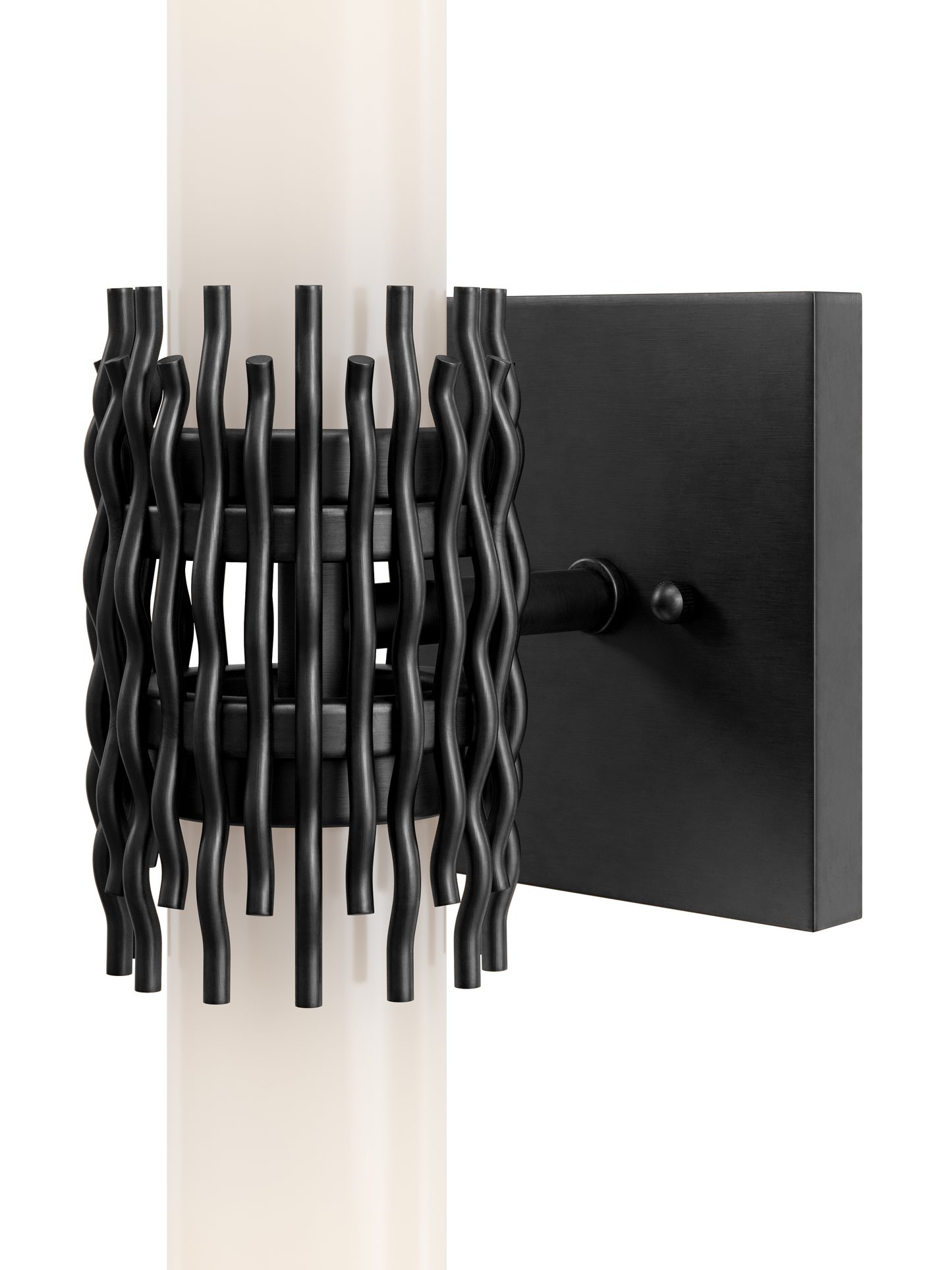 Brietta Bronze Bath Wall Sconce.
