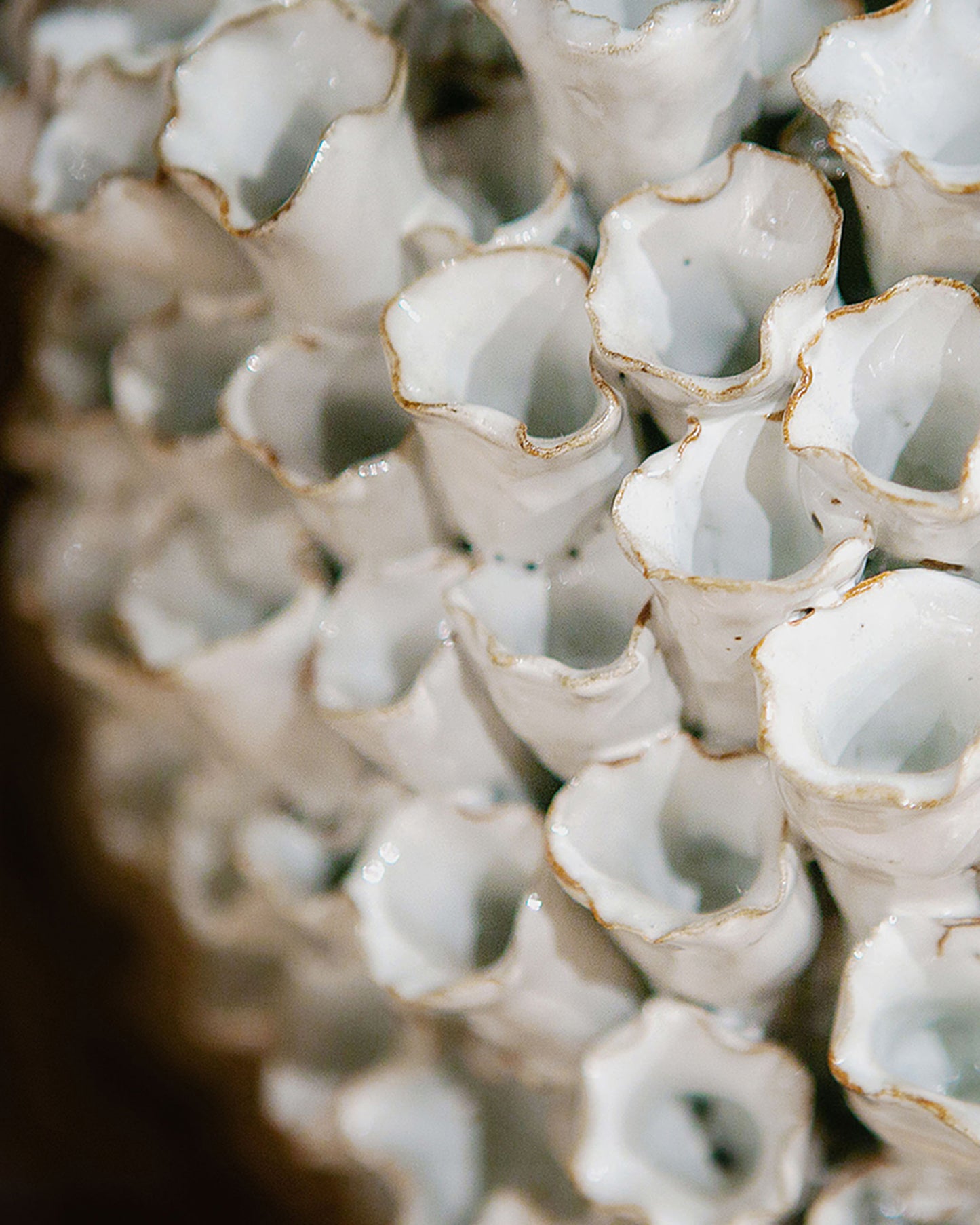 Manitapi Medium White Vase.