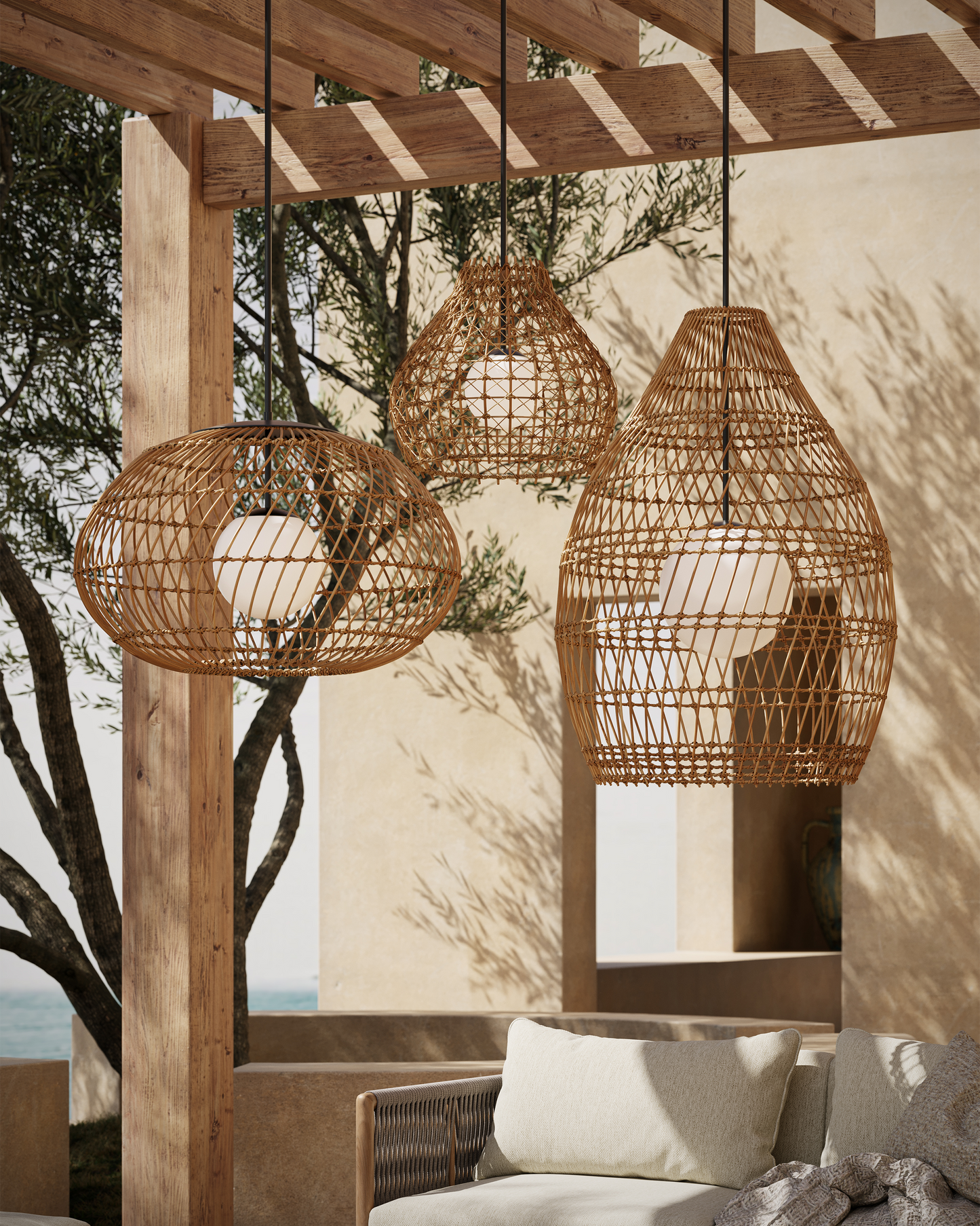 Fishtrap Outdoor Pendant.