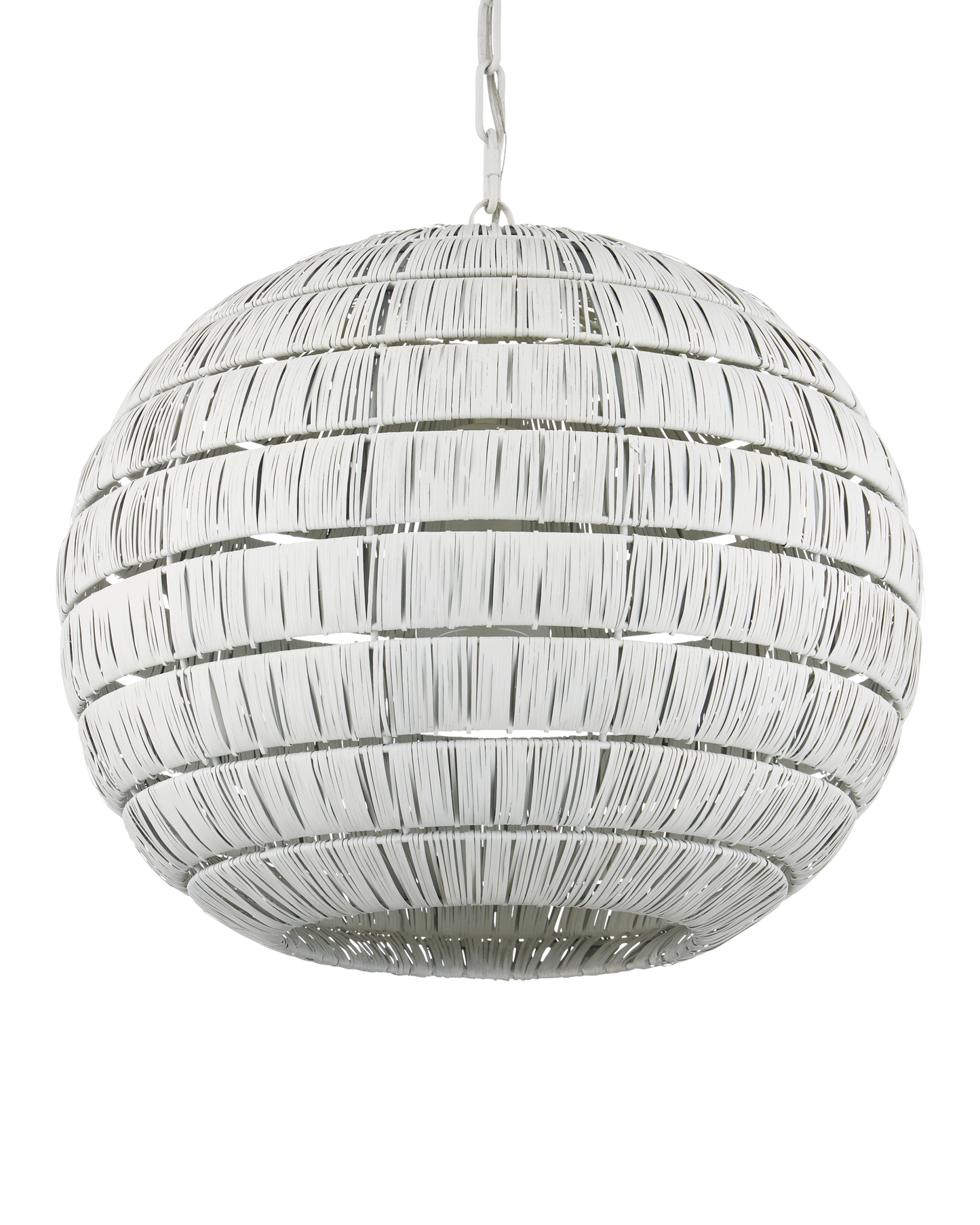Panopolis White Pendant.