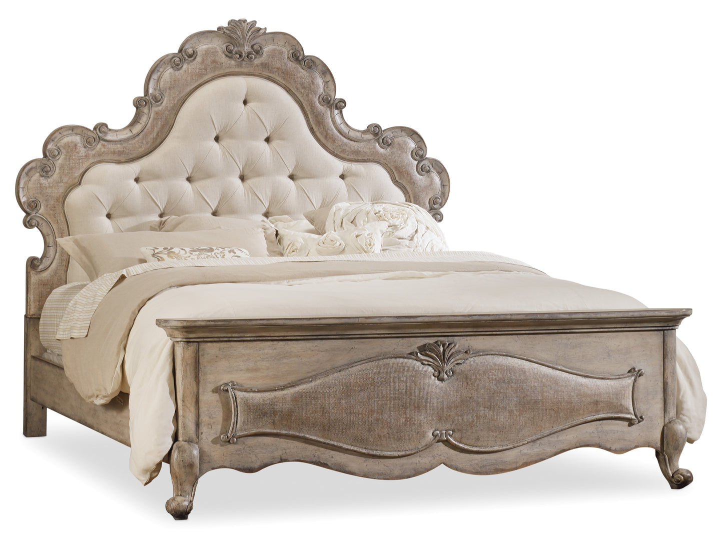 Chatelet Queen Upholstered Panel Bed.
