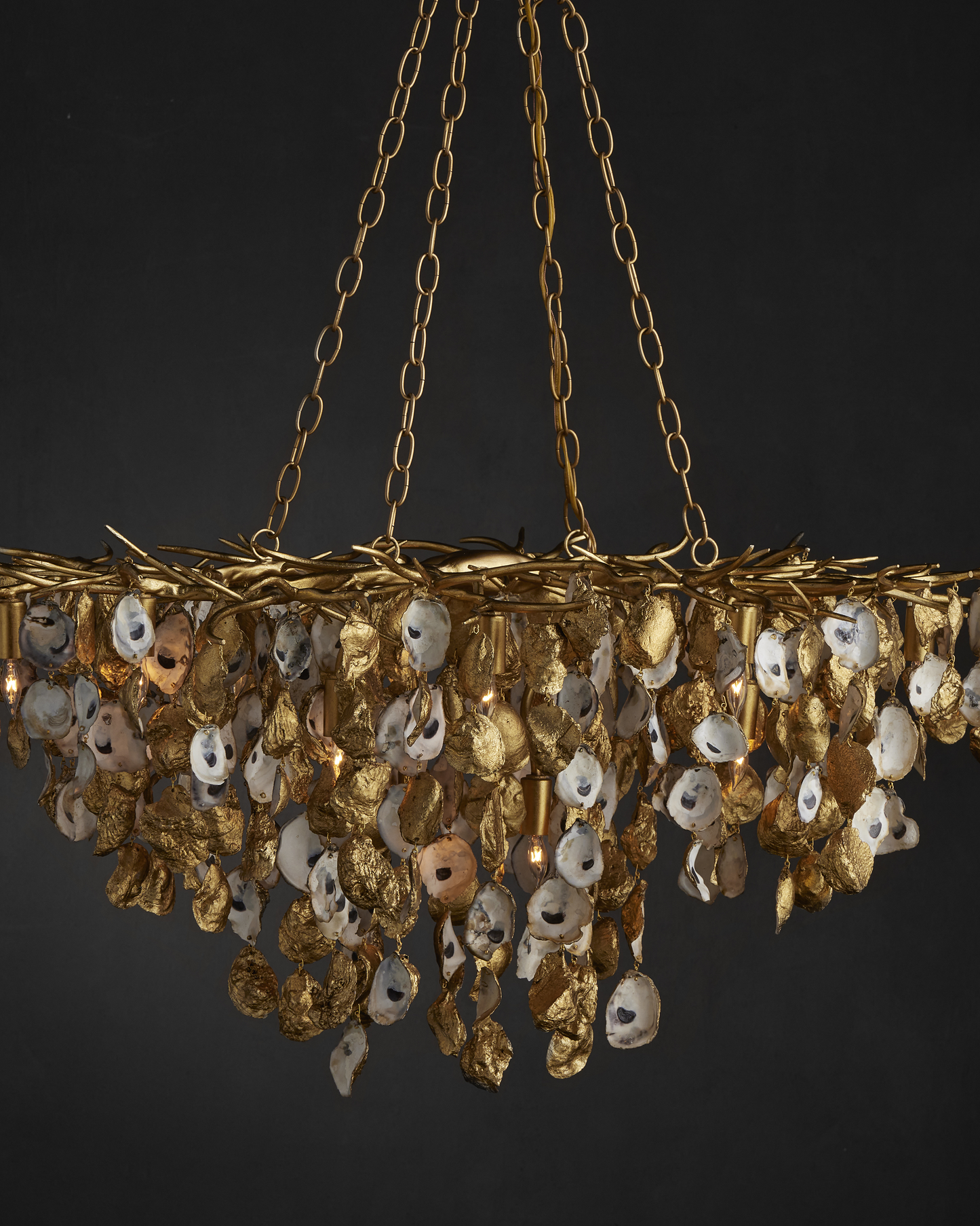 Lucullan Gold Chandelier.