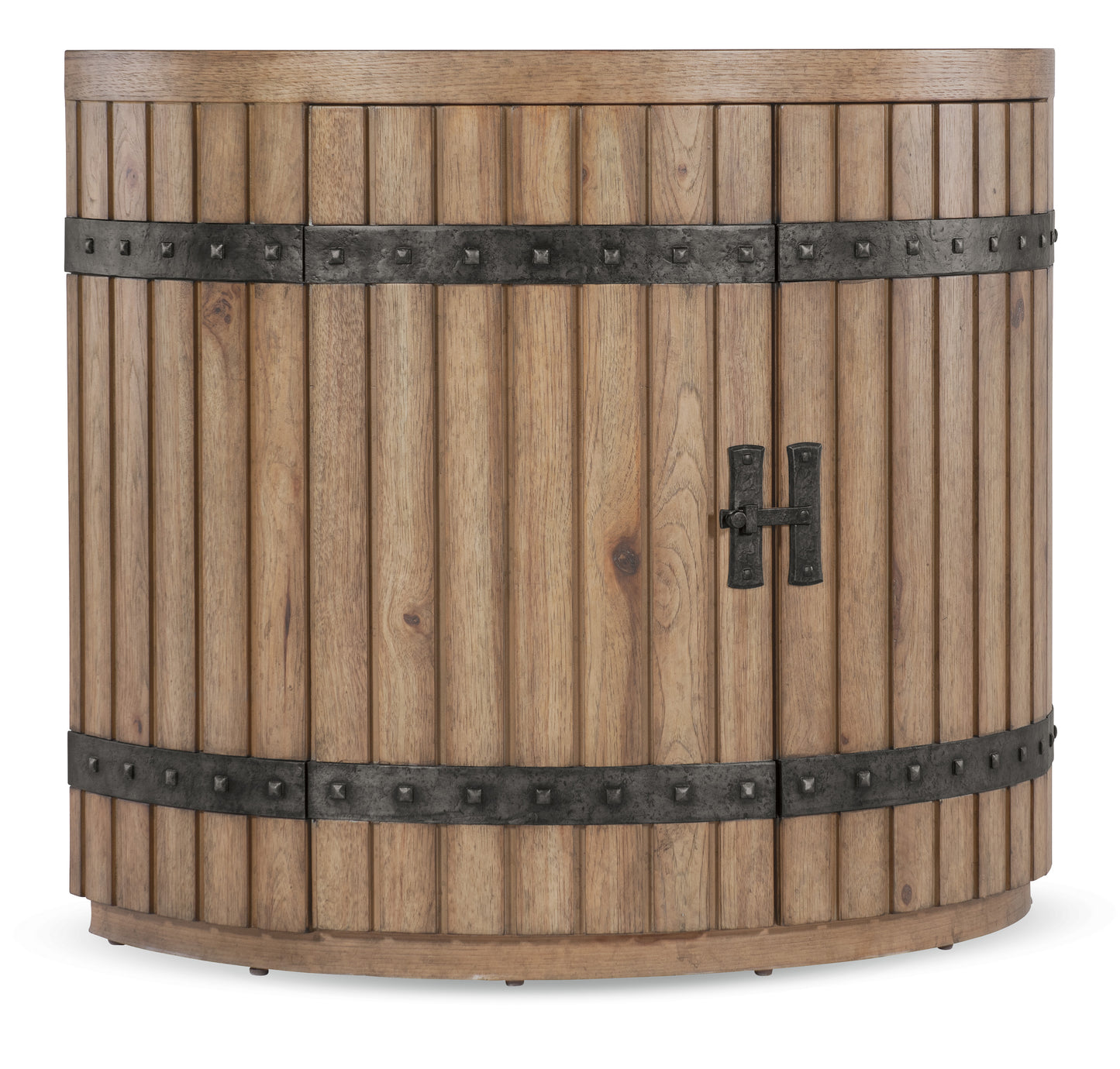 Vineyard Row Demilune Nightstand.