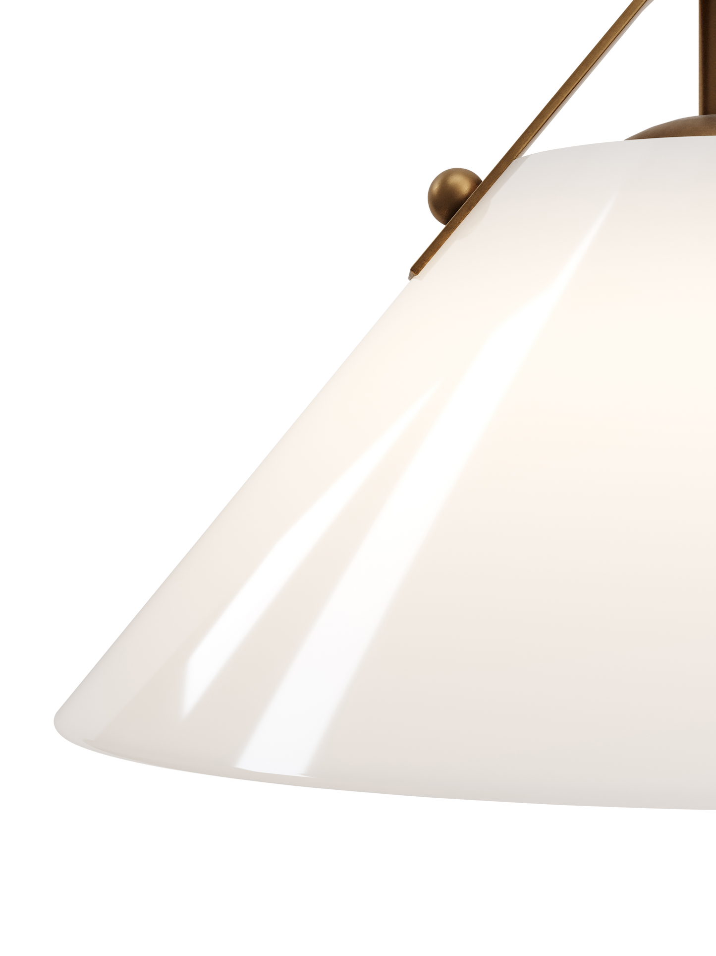 Bronwen Brass Pendant.