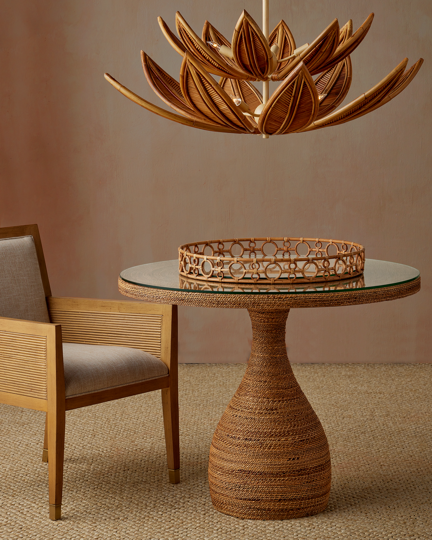 Tegal Decorative Serving Tray.