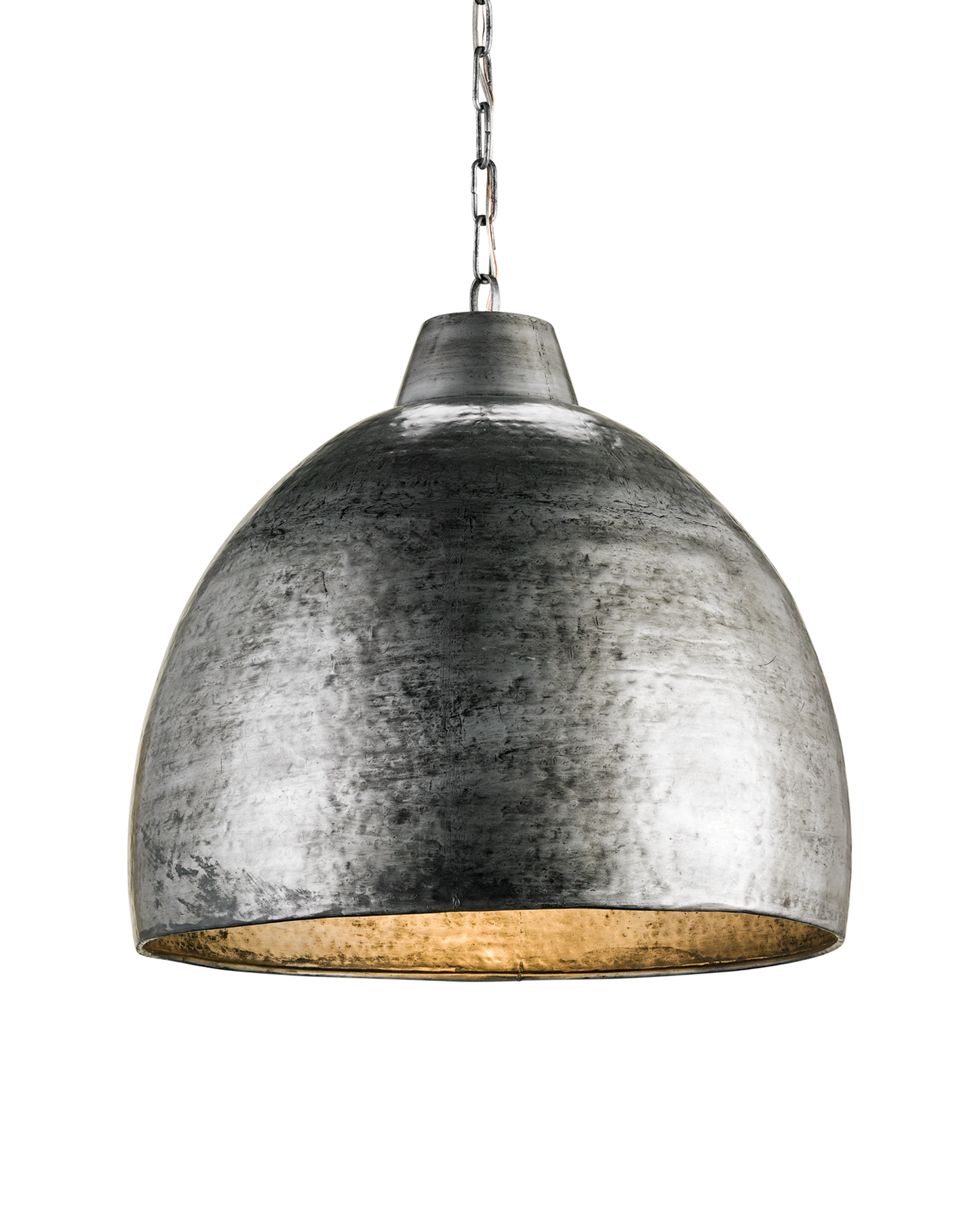 Earthshine Large Steel Pendant.