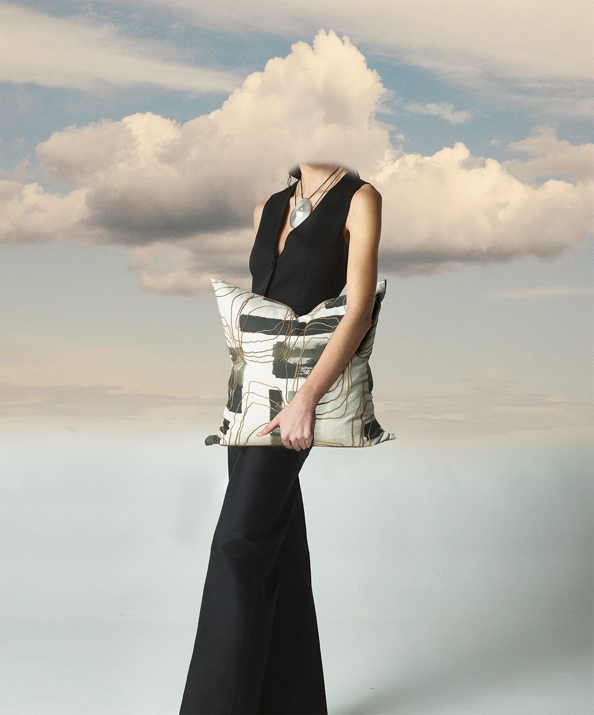 Freeform-Ink Pillow - 24