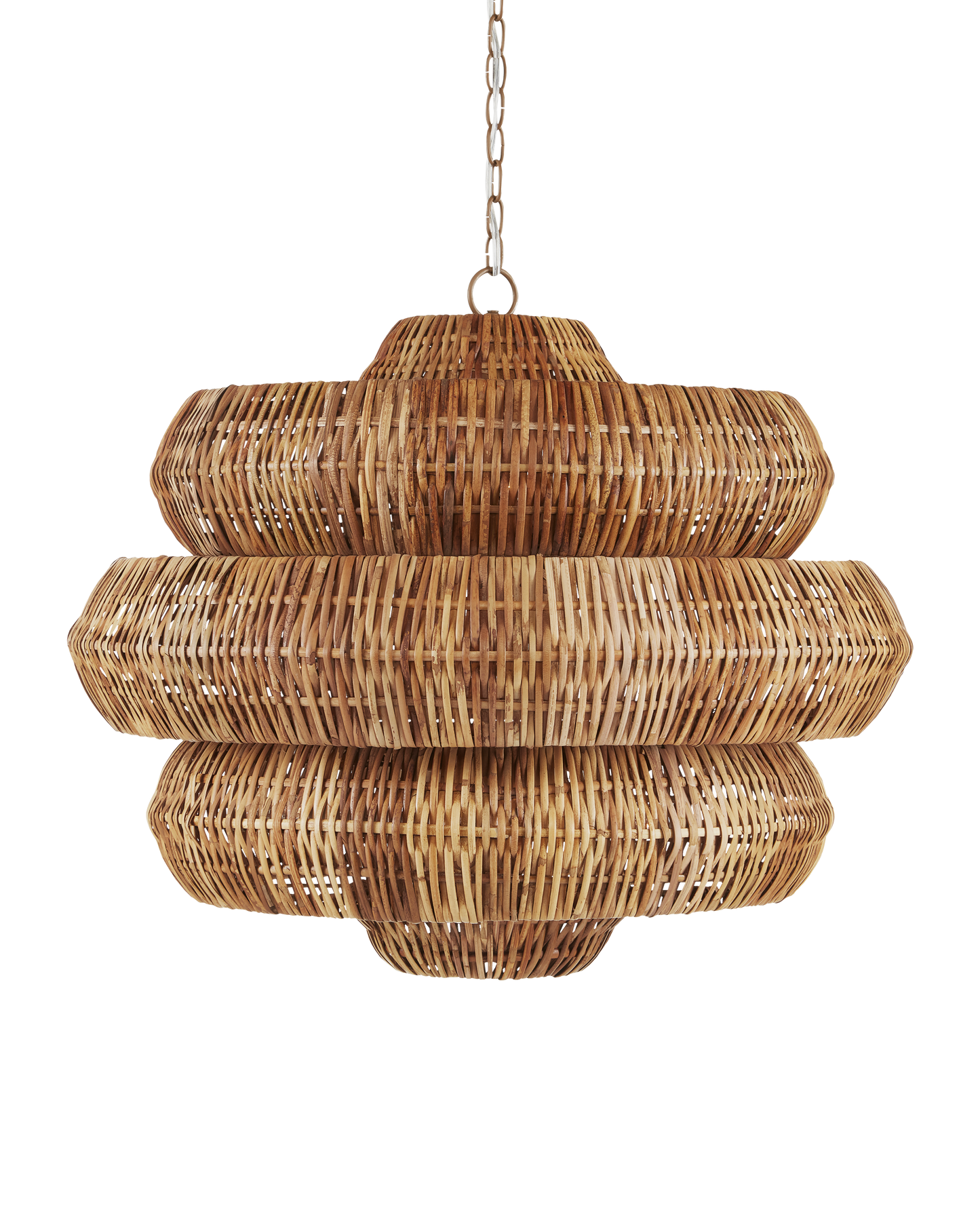 Antibes Medium Natural Chandelier.