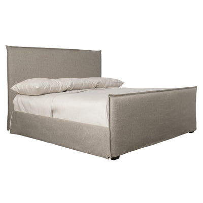 Gerston Fabric Panel King Bed β Custom