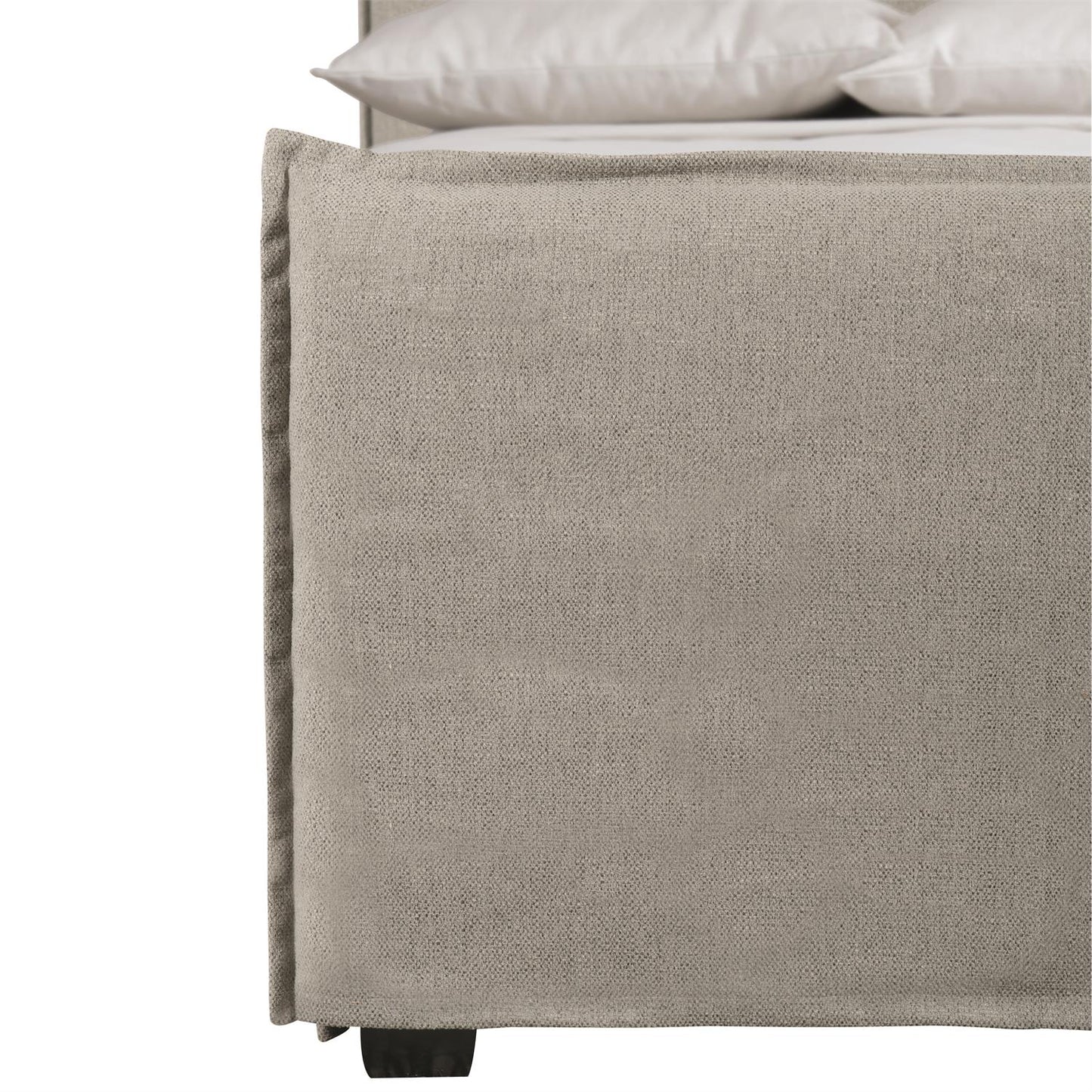 Gerston Fabric Panel King Bed – Custom.