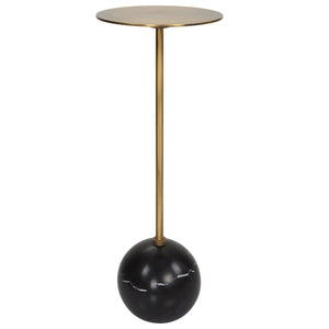 Gimlet Brass Drink Table - #shop_name End Tables & Accent Tables