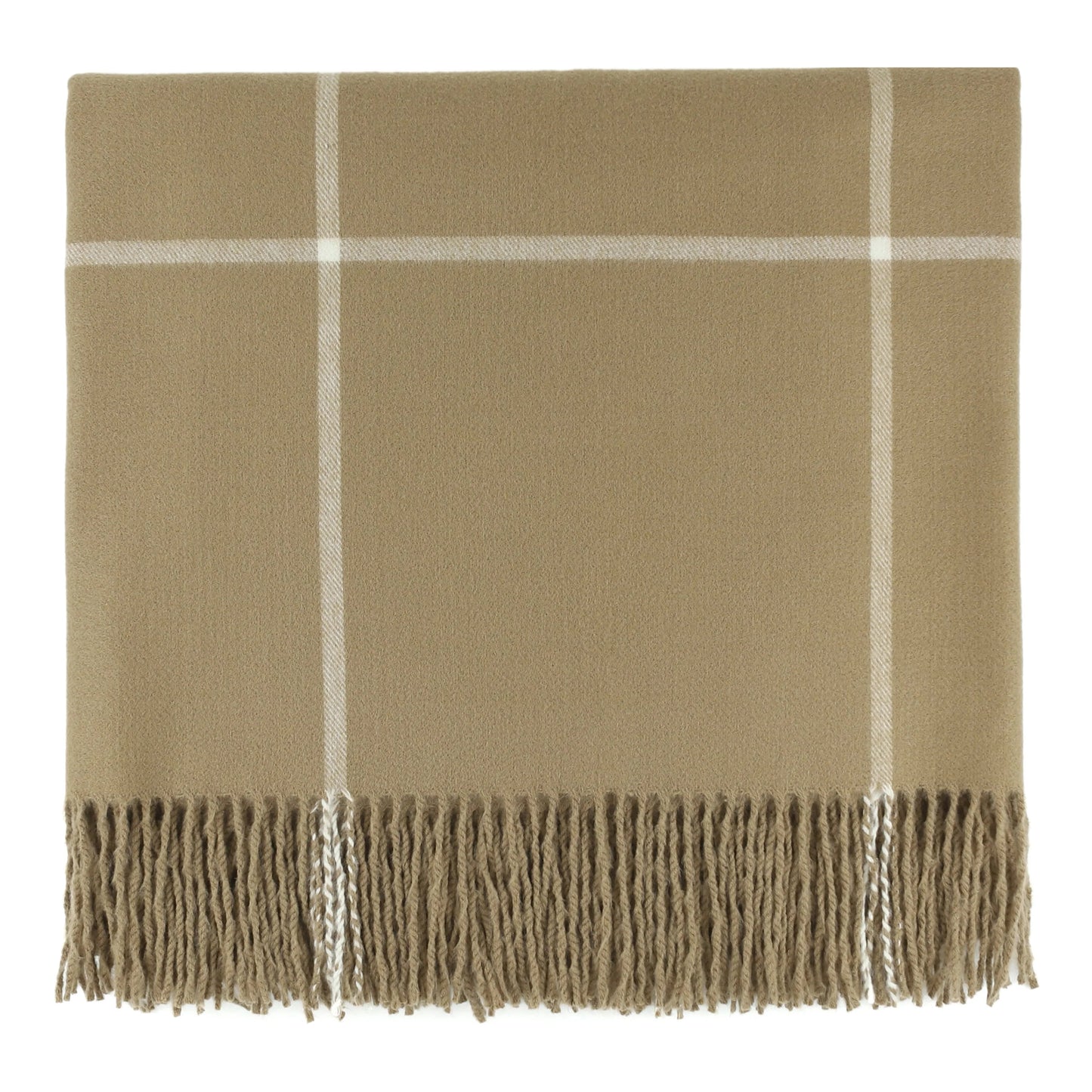 Glasgow Throw - Camel.