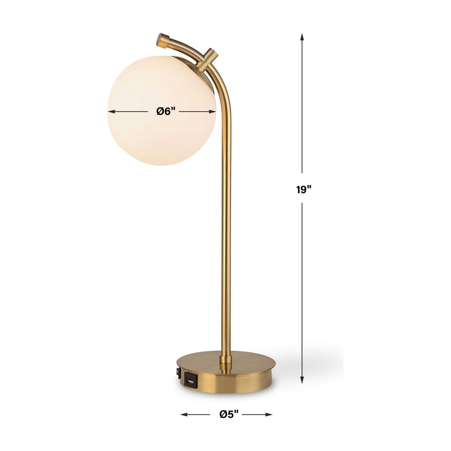 Globe Desk Lamp.