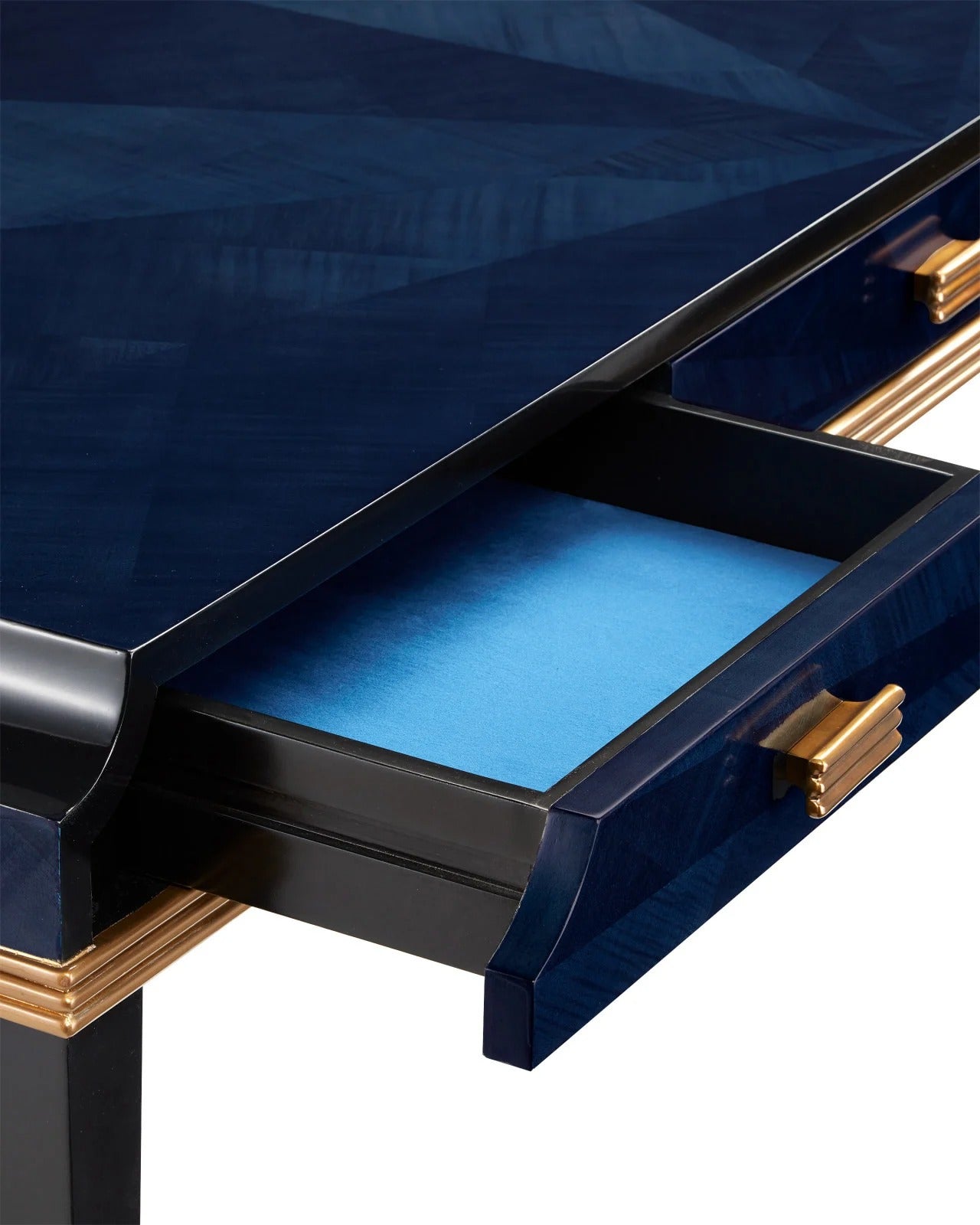 Kallista Large Blue Desk.