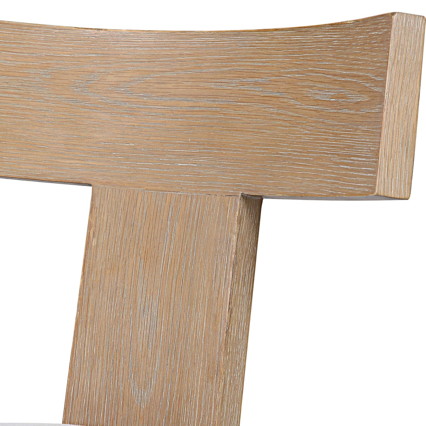 Idris Armless Chair - Natural.
