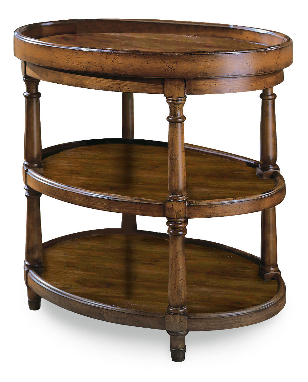 Oval Accent Table.