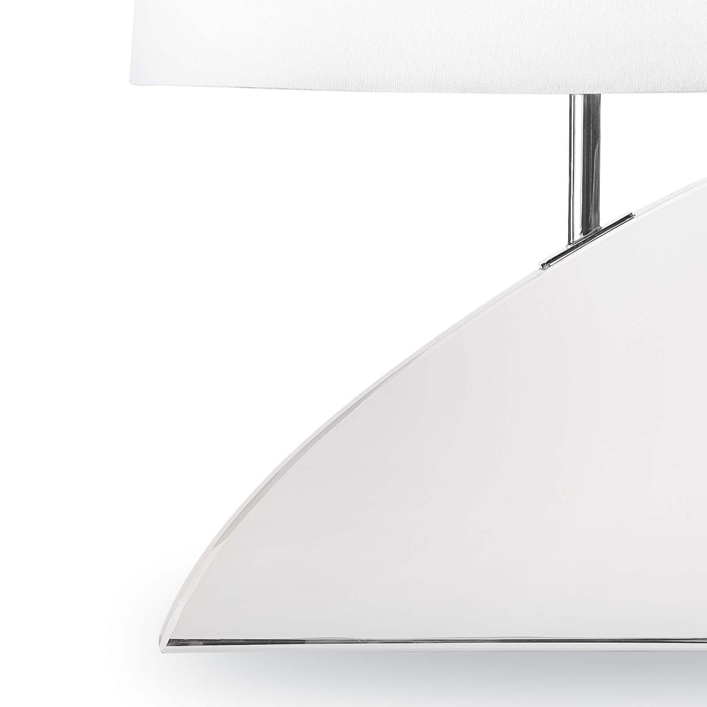 Fin Crystal Table Lamp.