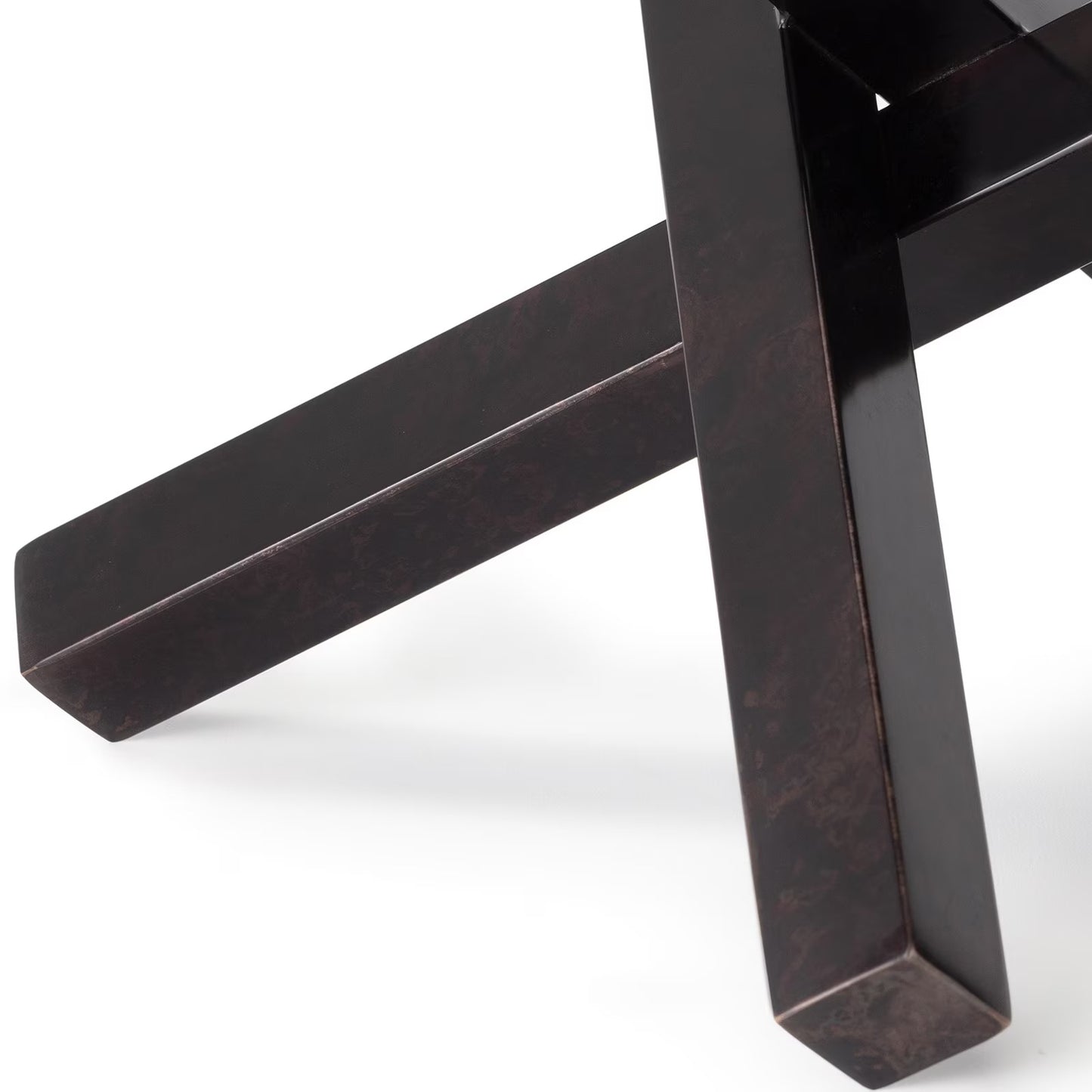 Intersecting Sculpture (Blackened Zinc).