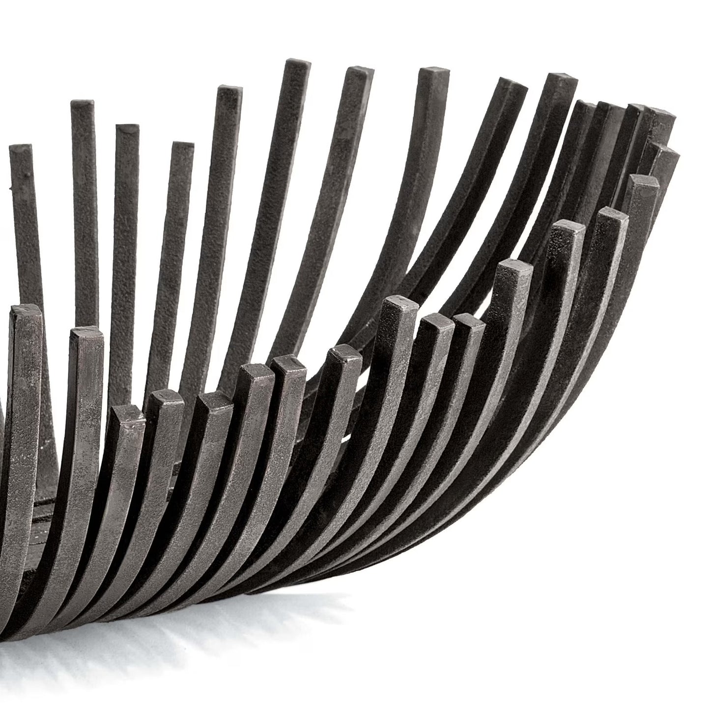 Webbed Bowl Oblong (Blackened Iron).