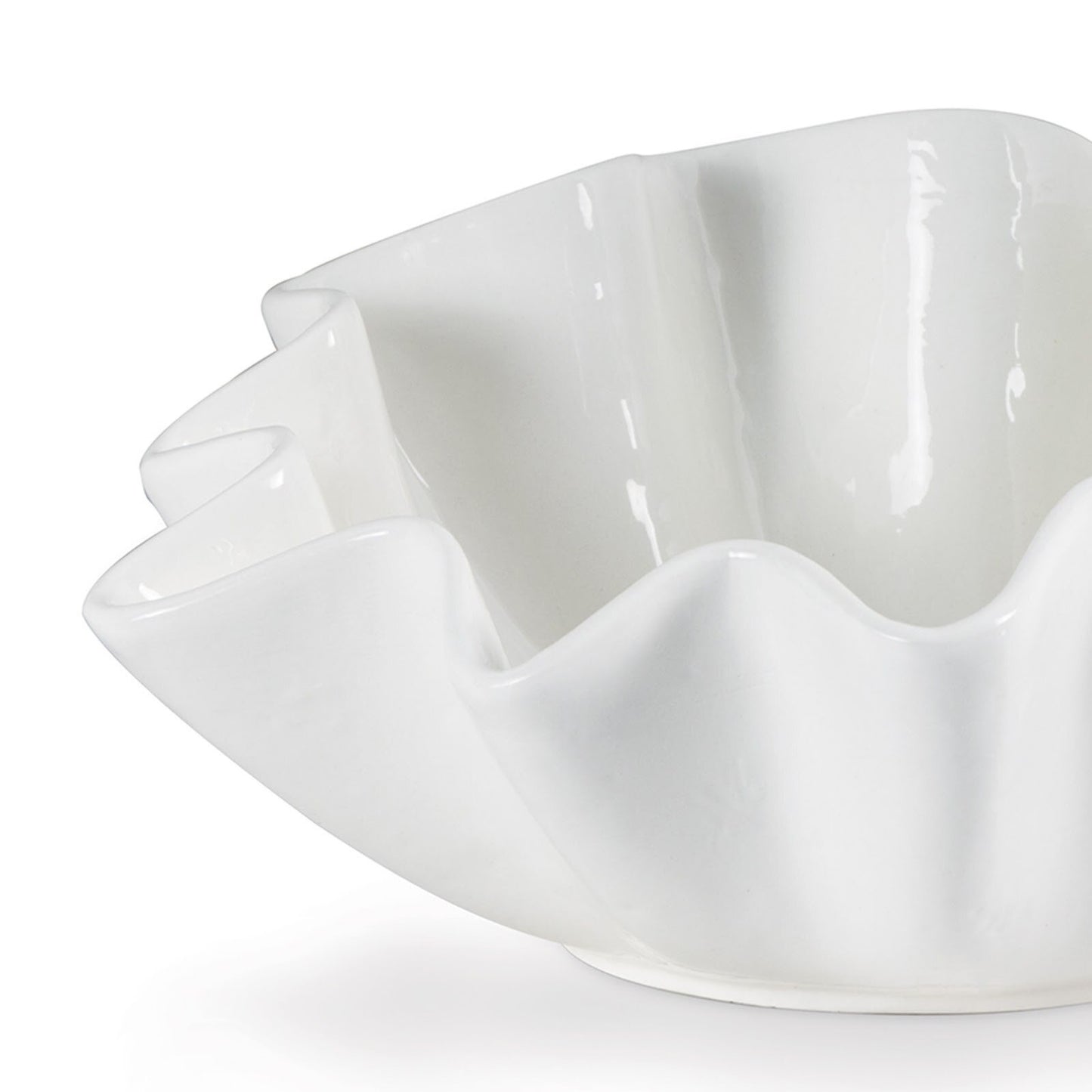 Ruffle Ceramic Bowl Large.