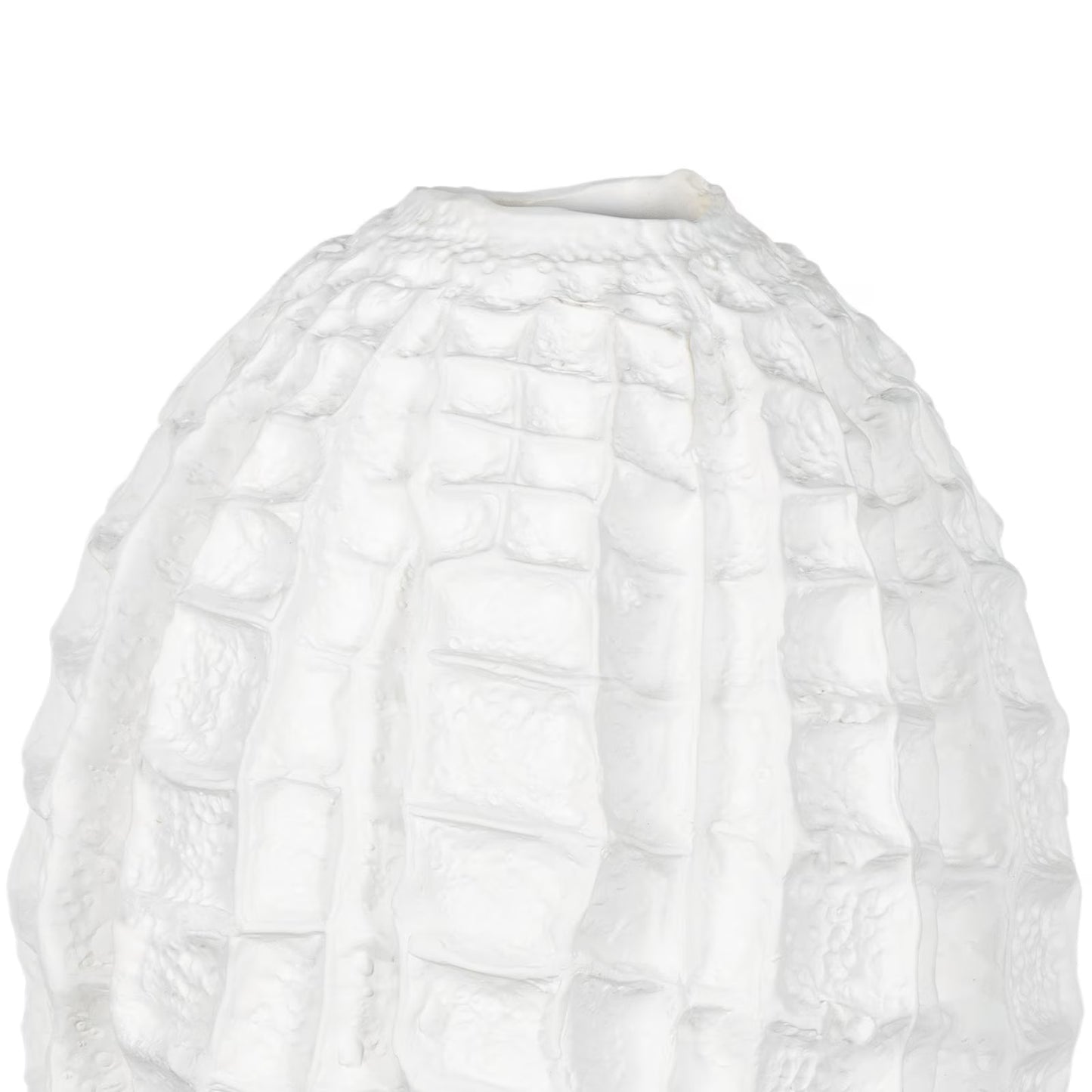 Caspian Ceramic Vase (White).