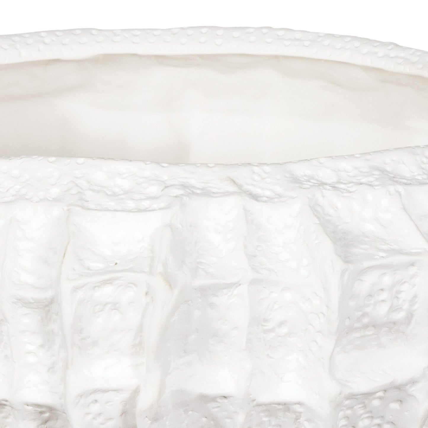 Caspian Ceramic Bowl (White).