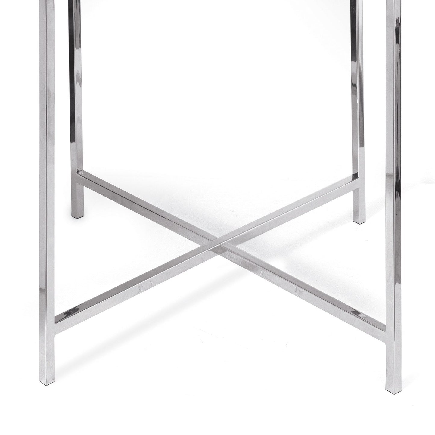 Derby Leather Tray Table (Black).