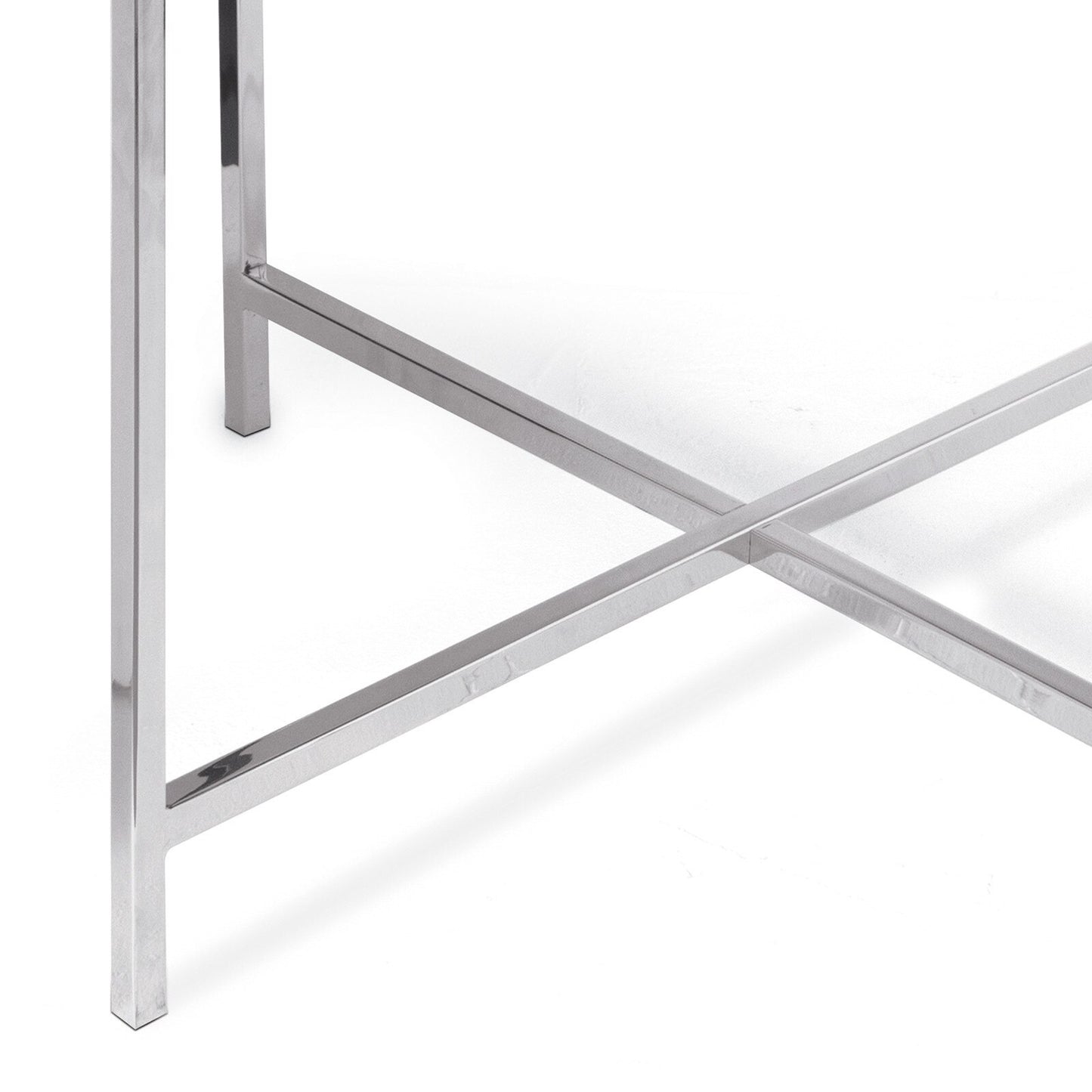 Derby Leather Tray Table (Blue).