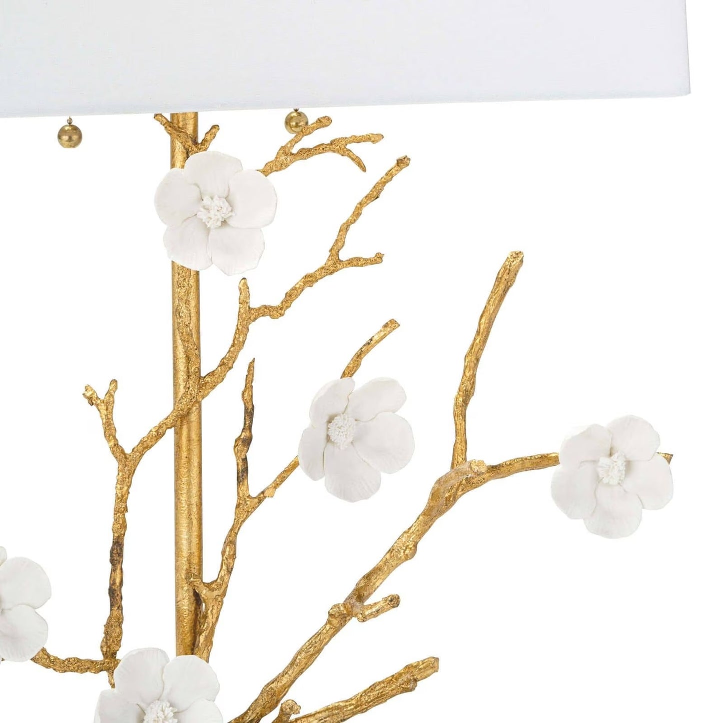 Cherise Horizontal Table Lamp (Gold).