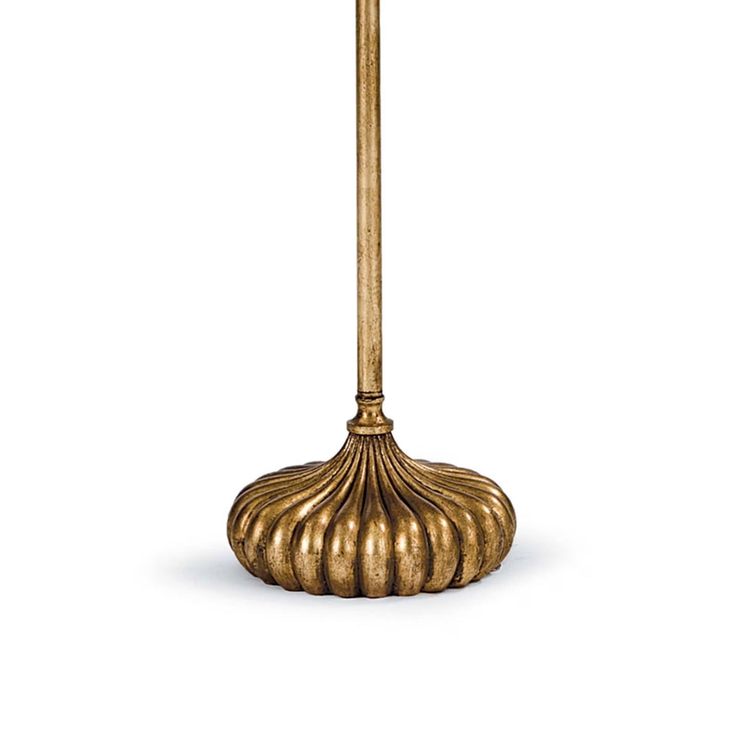 Clove Stem Floor Lamp (Antique Gold Leaf).