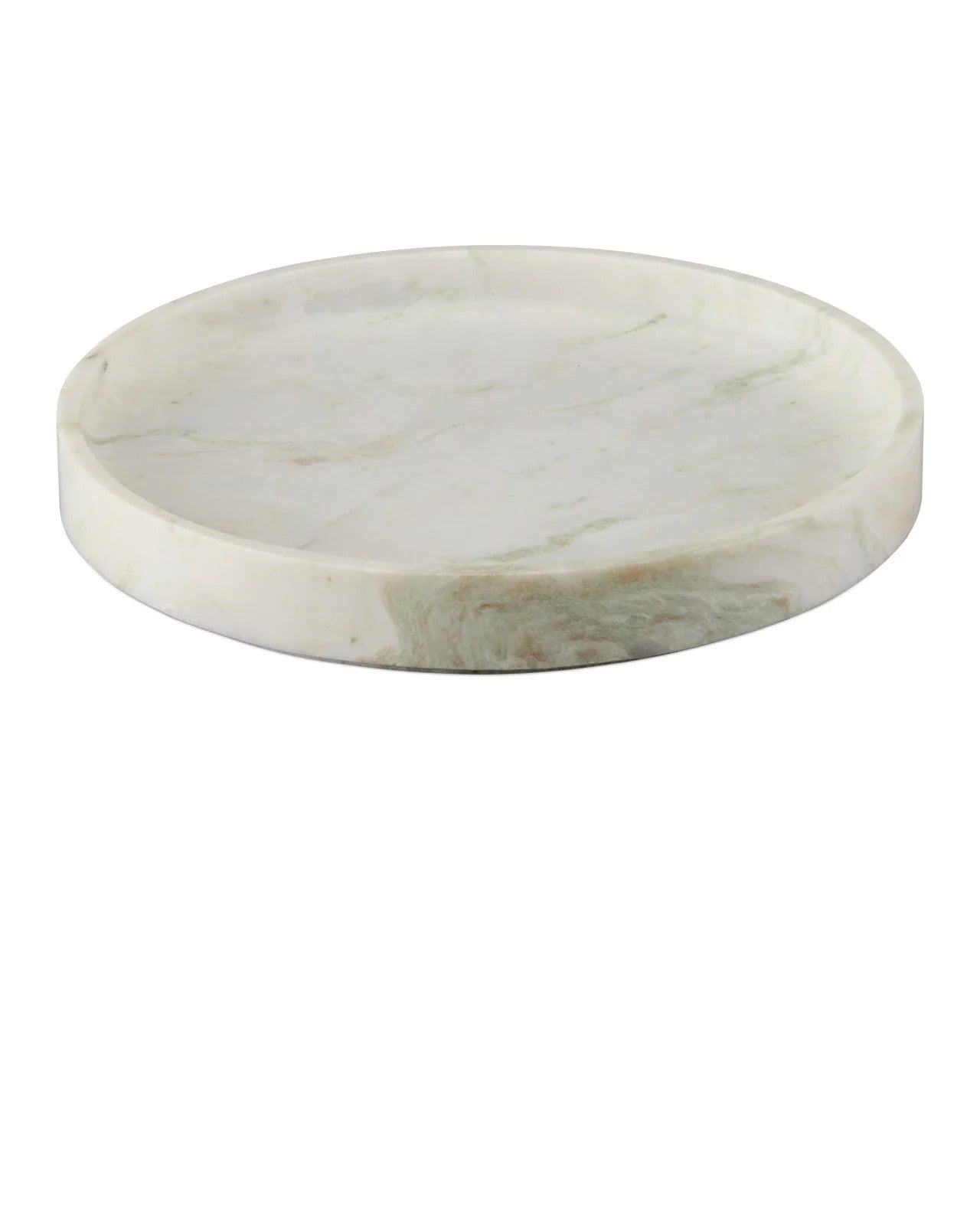 Bilbao Onyx Round Tray.