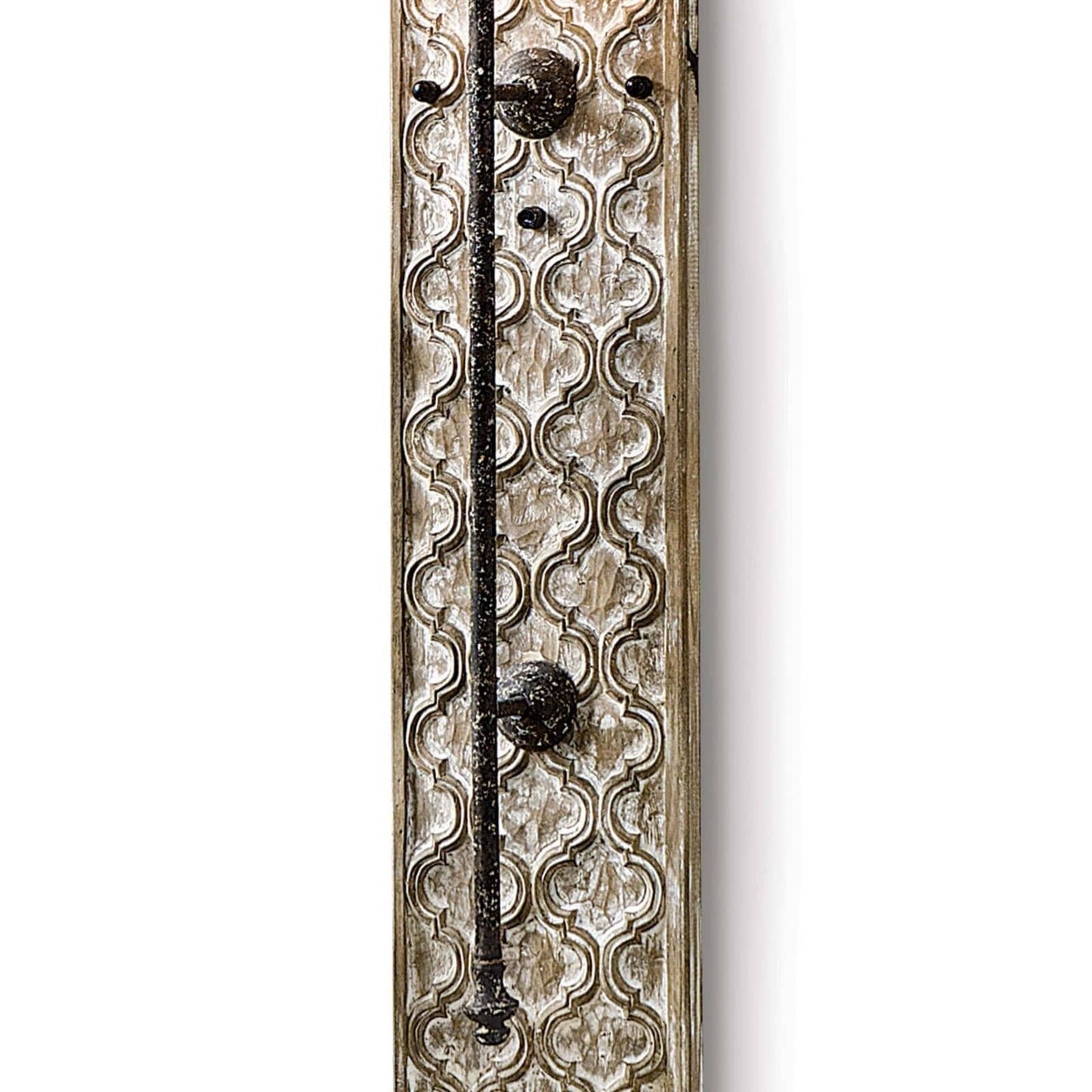 Carved Panel Sconce.