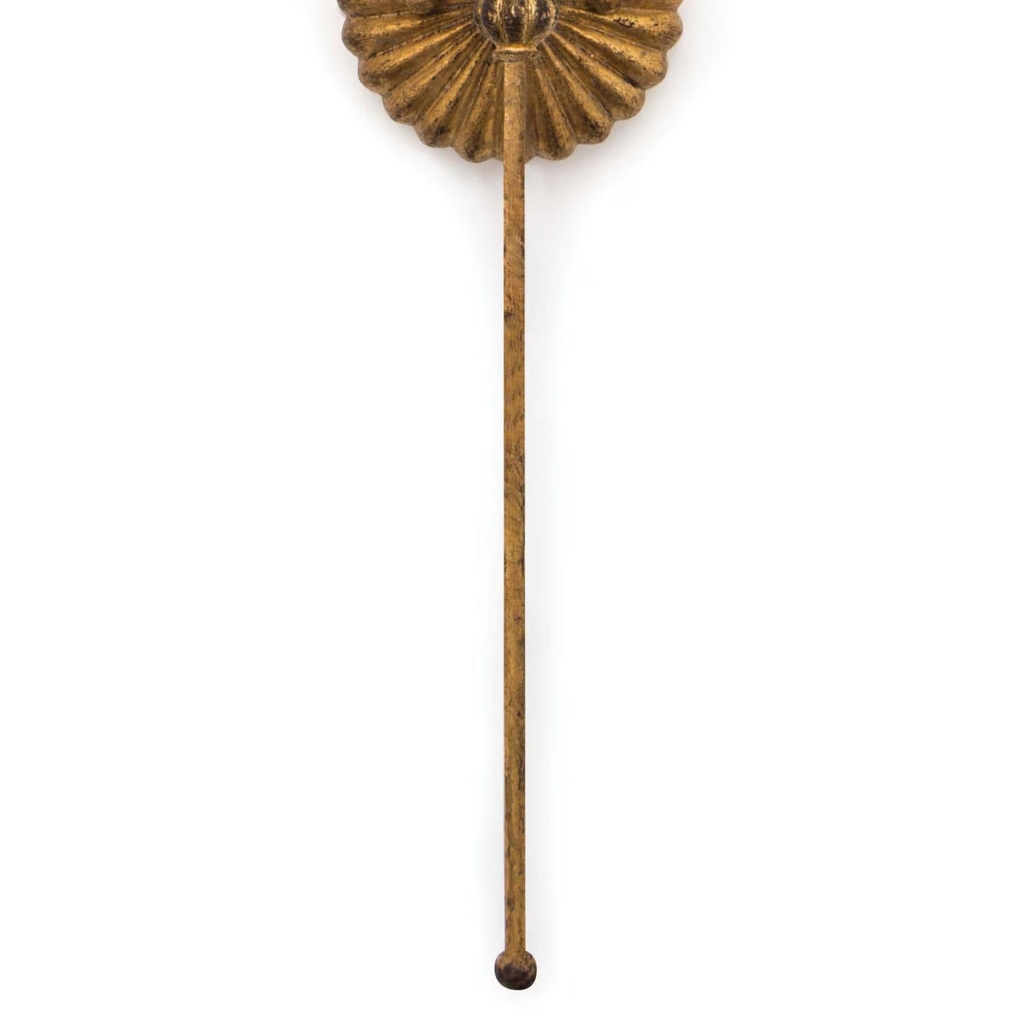 Clove Sconce Single (Antique Gold Leaf).