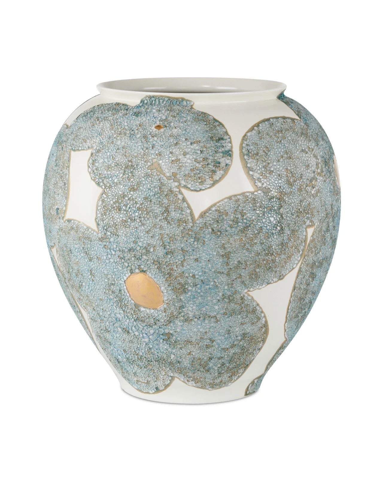 Bloom Blue & Ivory Vase.