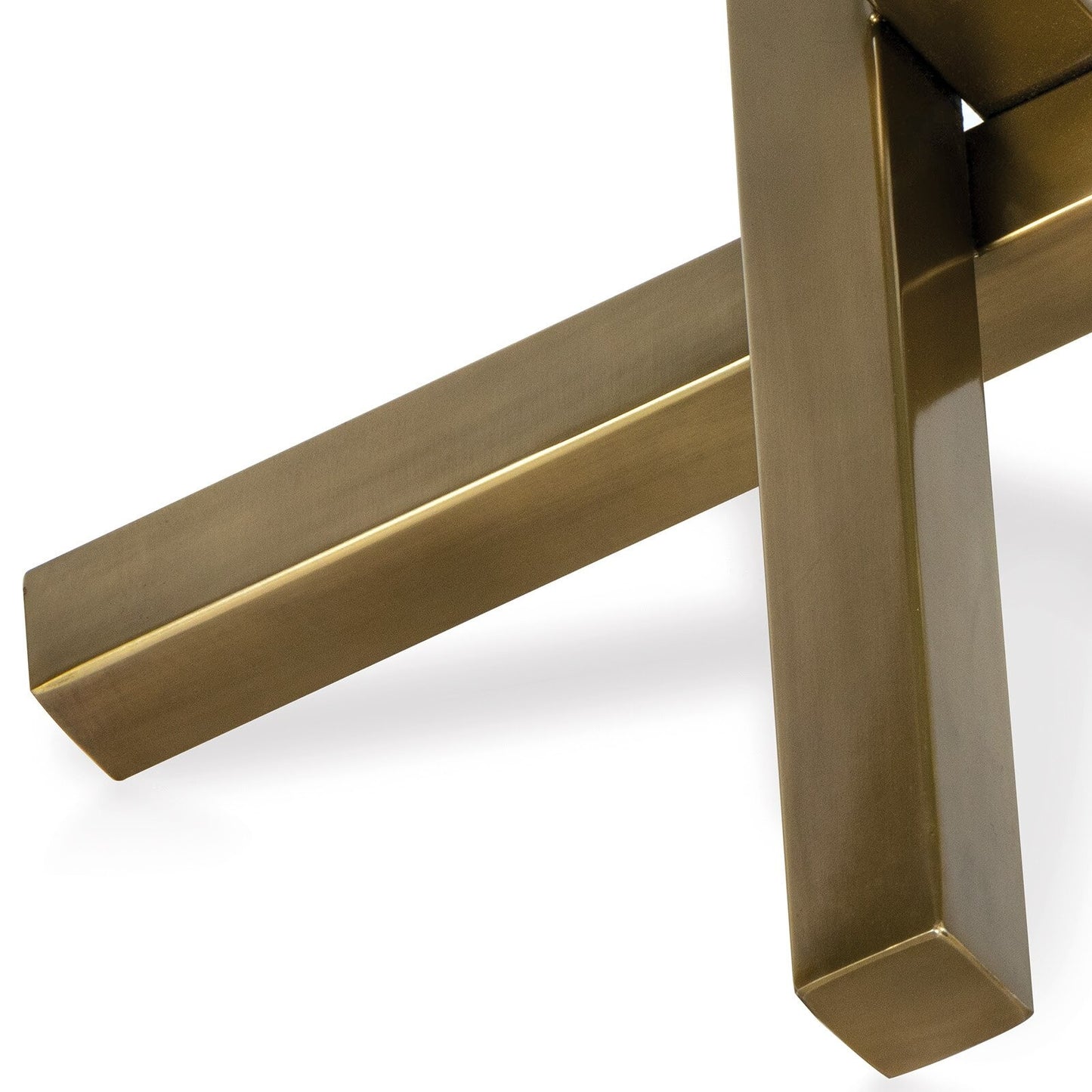 Intersecting Sculpture (Brass).